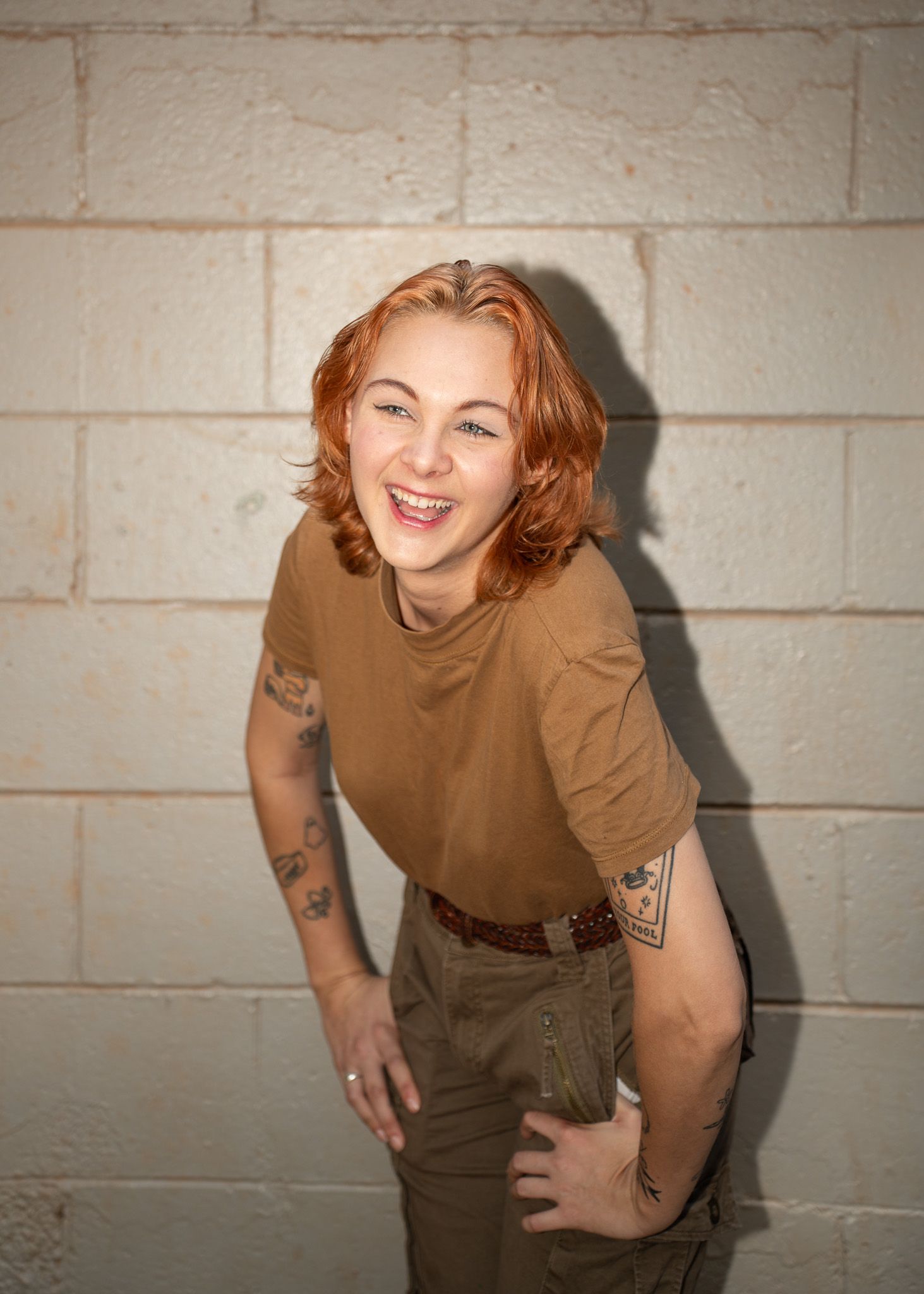 Laughing Portrait Photo at Perkerson Park in Atlanta, GA
