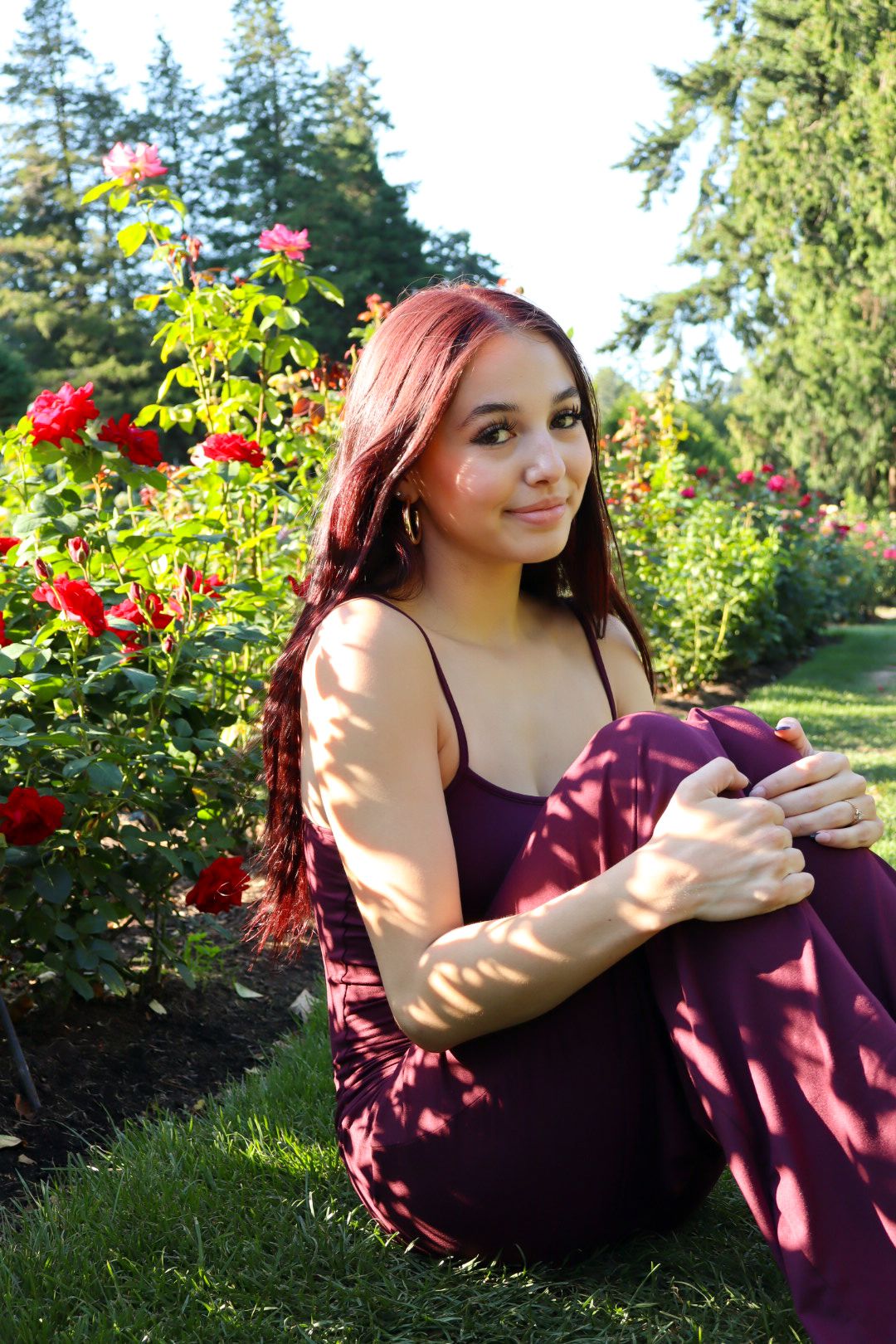 outdoor senior photos
