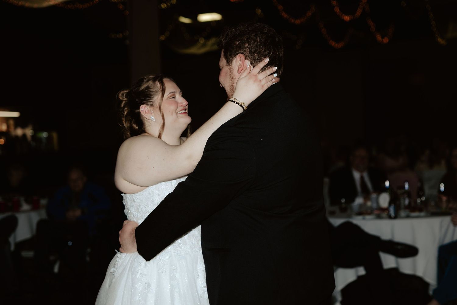 Wedding reception at Park Centers Banquet Hall in Lincoln, Nebraska.