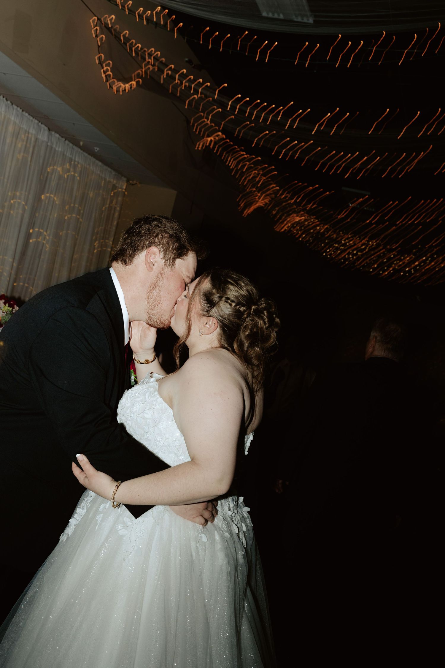 Wedding reception at Park Centers Banquet Hall in Lincoln, Nebraska.