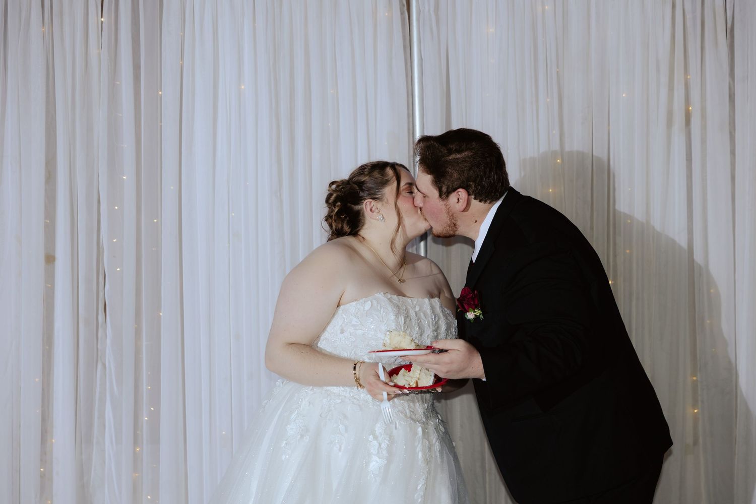 Wedding reception at Park Centers Banquet Hall in Lincoln, Nebraska.