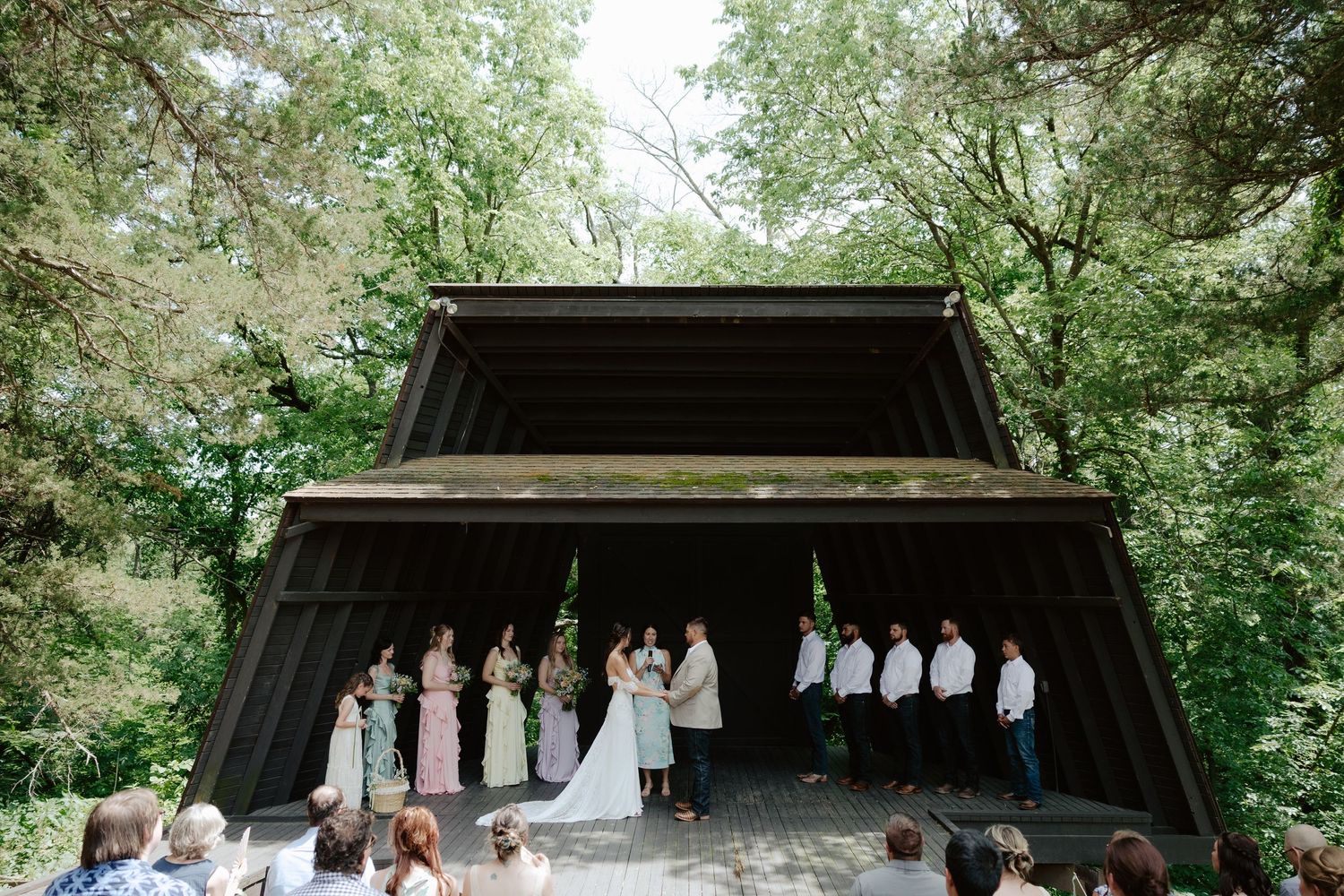 Mallet Lodge wedding photos, wedding venue in Platte River State Park