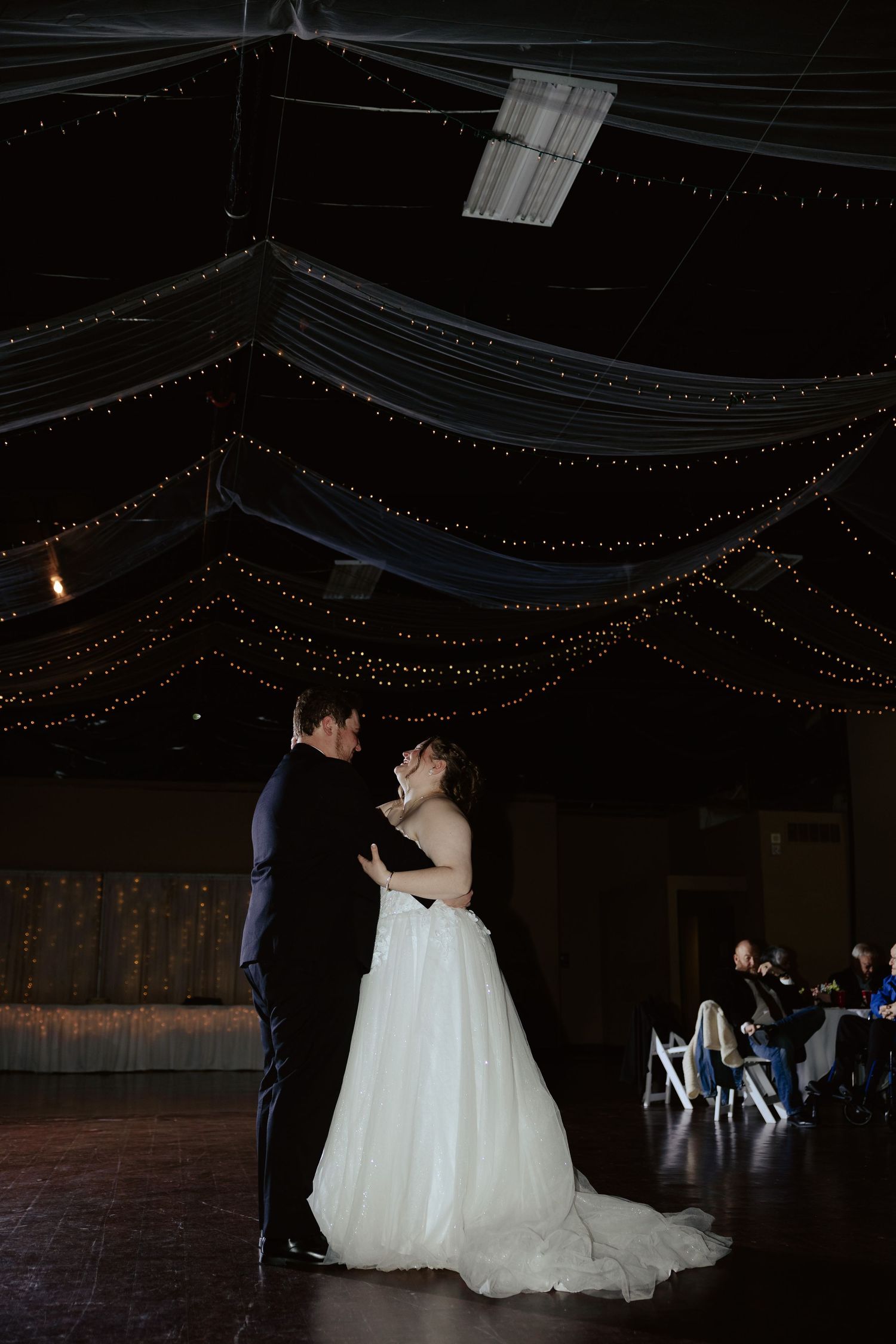 Wedding reception at Park Centers Banquet Hall in Lincoln, Nebraska.