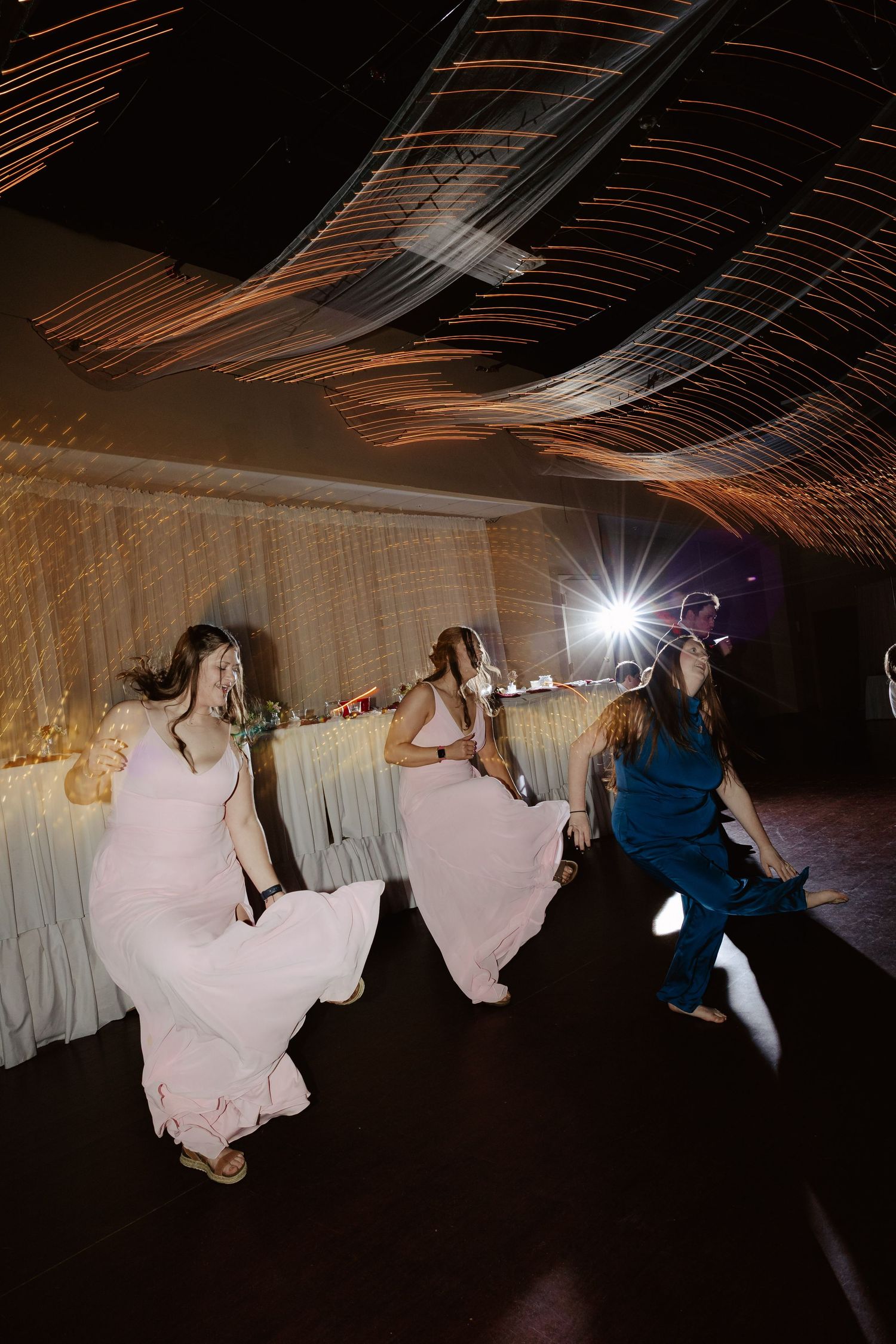 Wedding reception at Park Centers Banquet Hall in Lincoln, Nebraska.