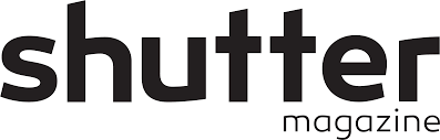 Shutter Magazine logo displayed in contemporary black typography.