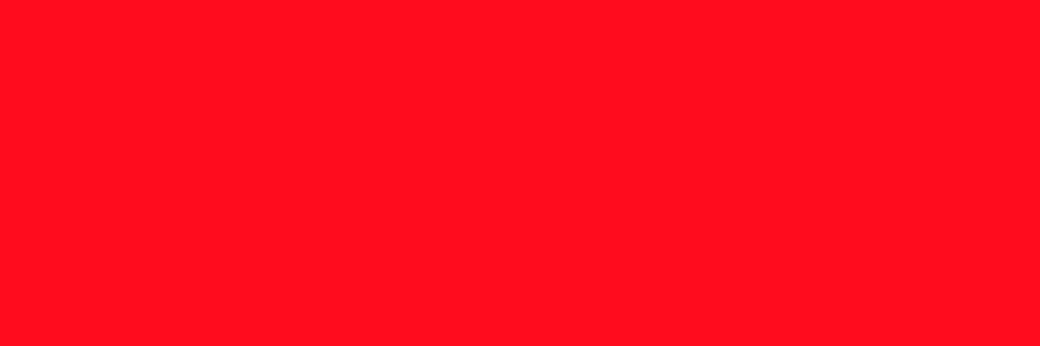 Solid bright red background with vibrant crimson color filling the entire rectangular frame.