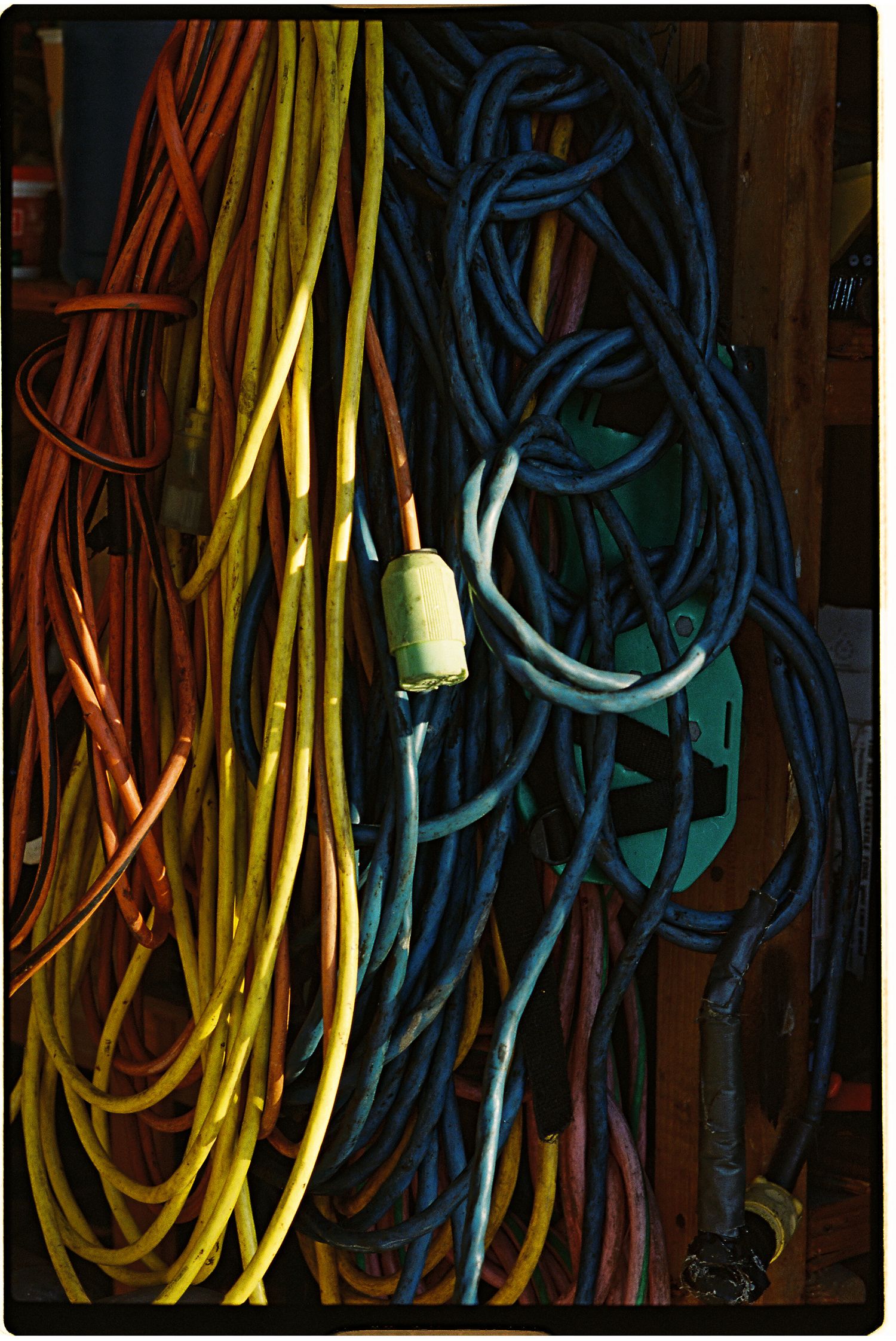 Color coded cords
