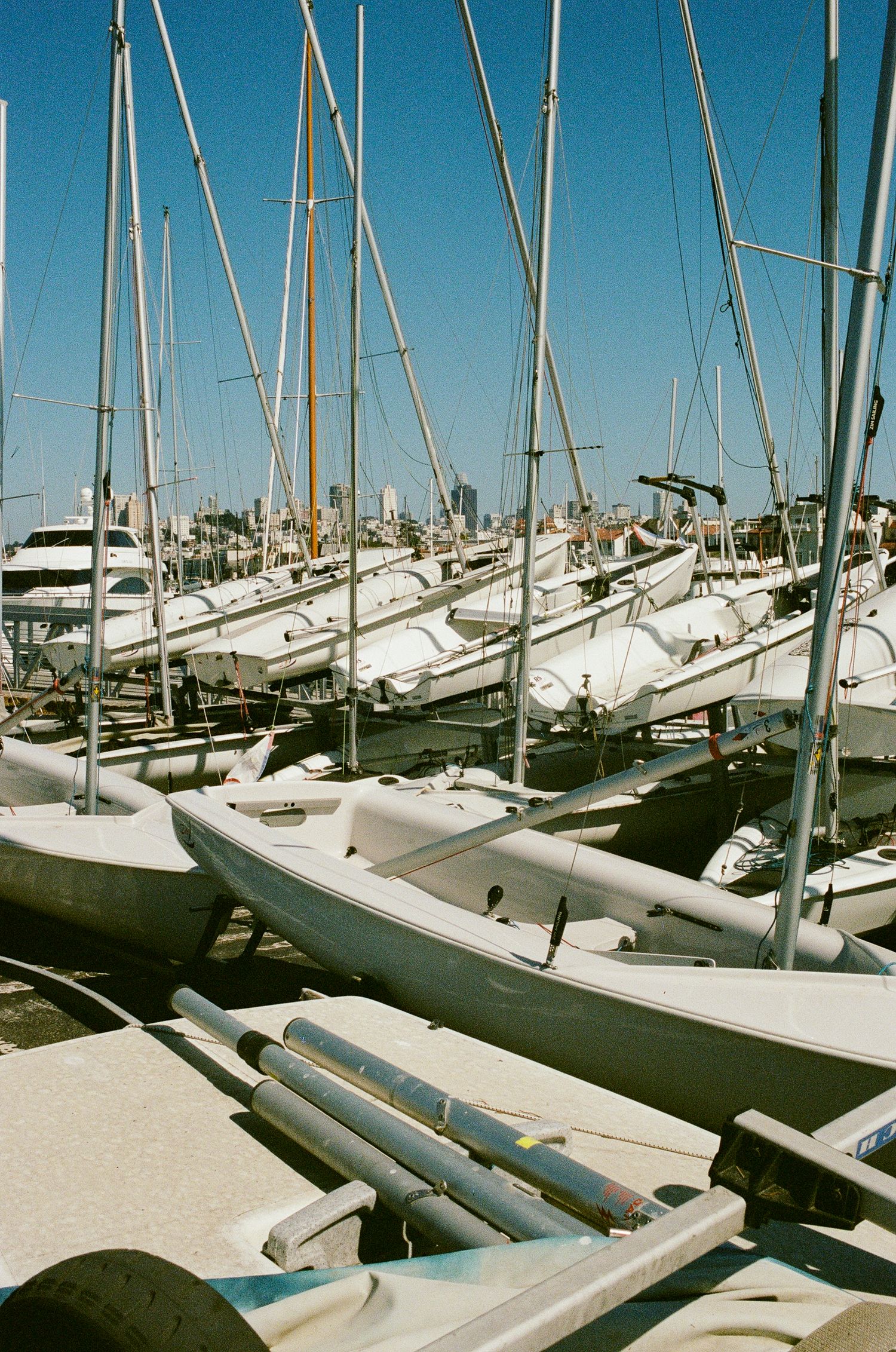 San Francisco sailboats