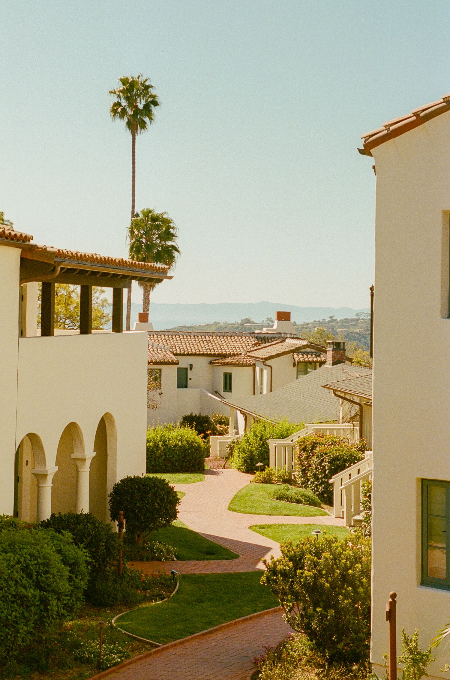 Private resort views