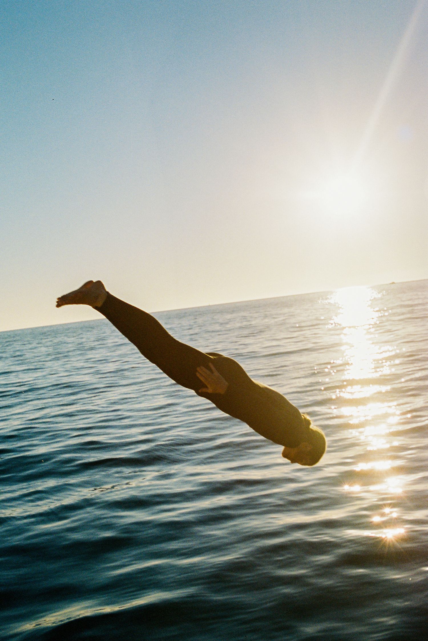The most perfect sunset dive