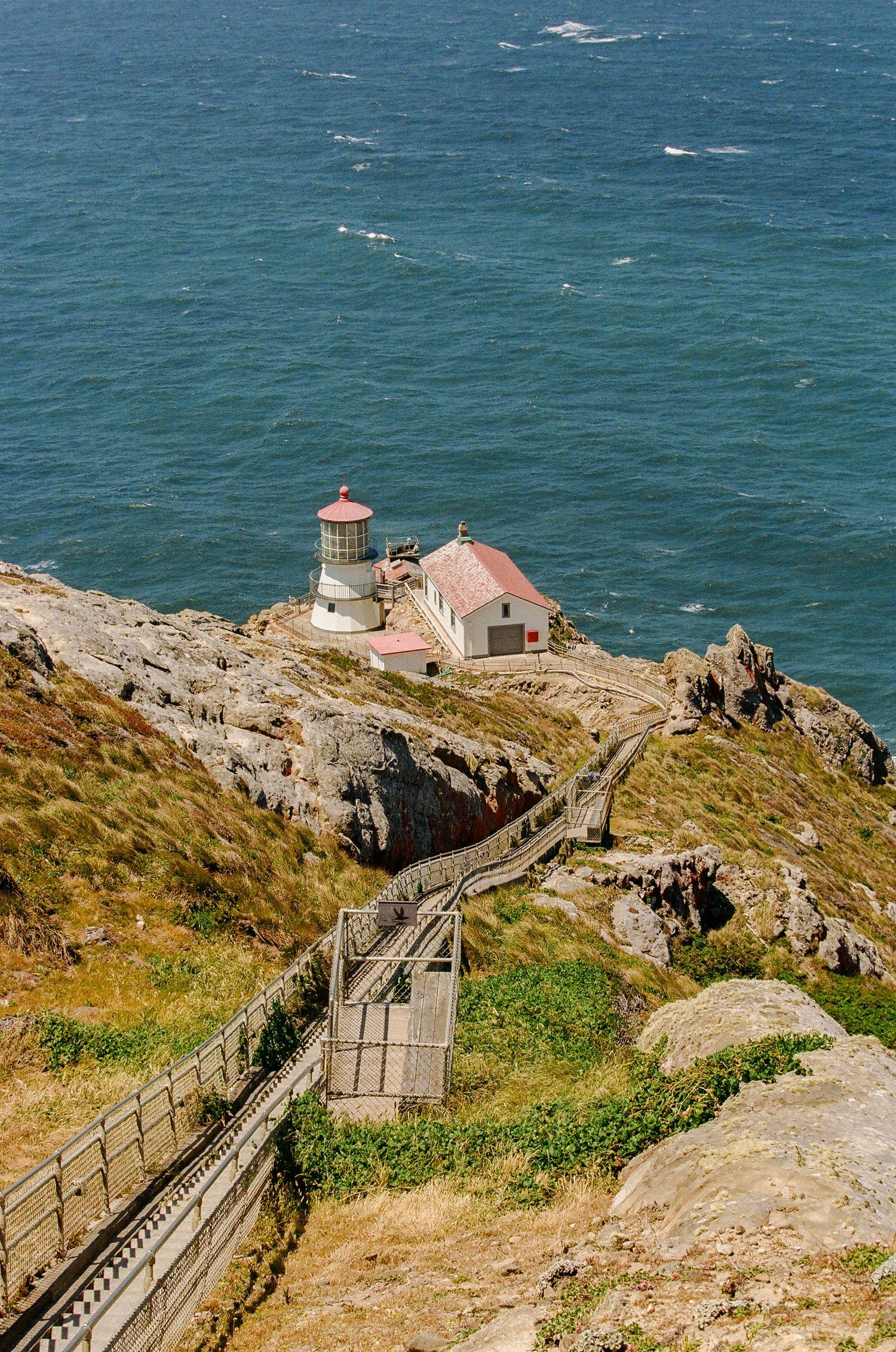 The Point Reyes Lighthouse on film