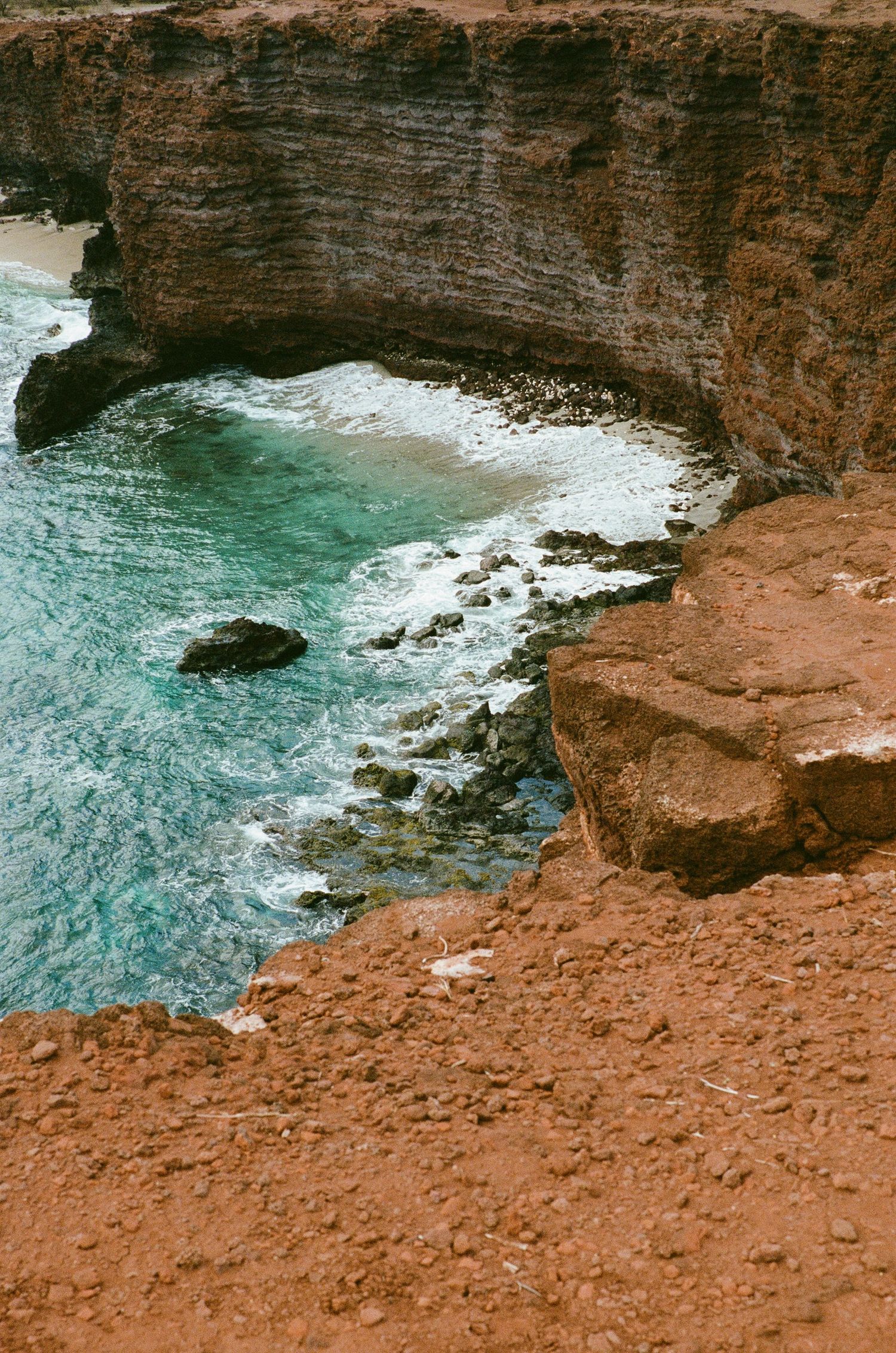 A beautiful cove on Lanaii, California