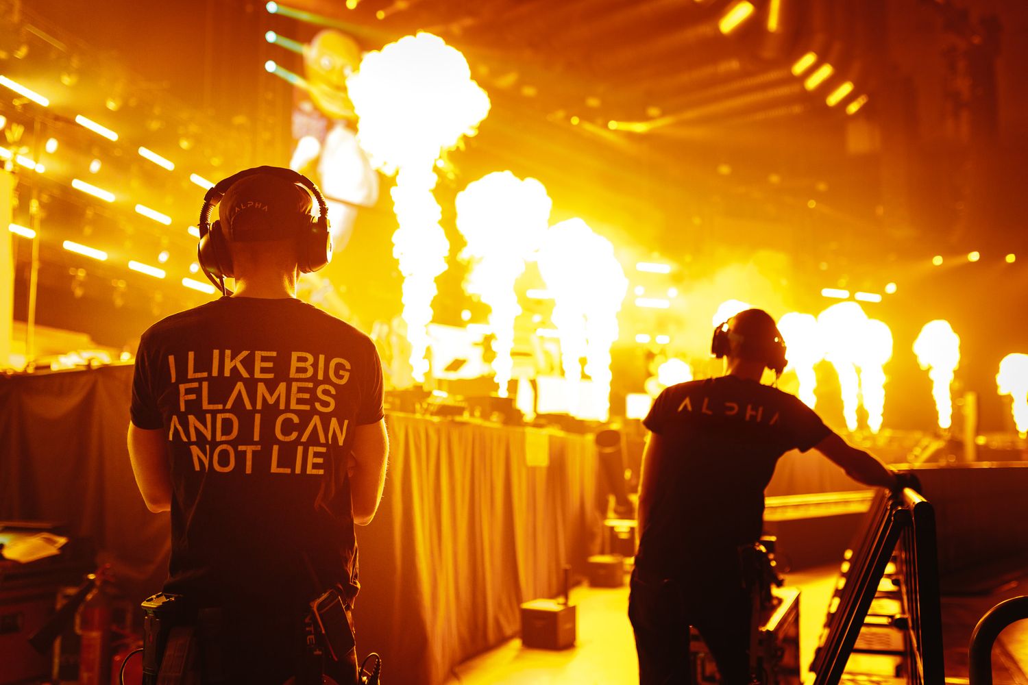 SFX, flames, safety
