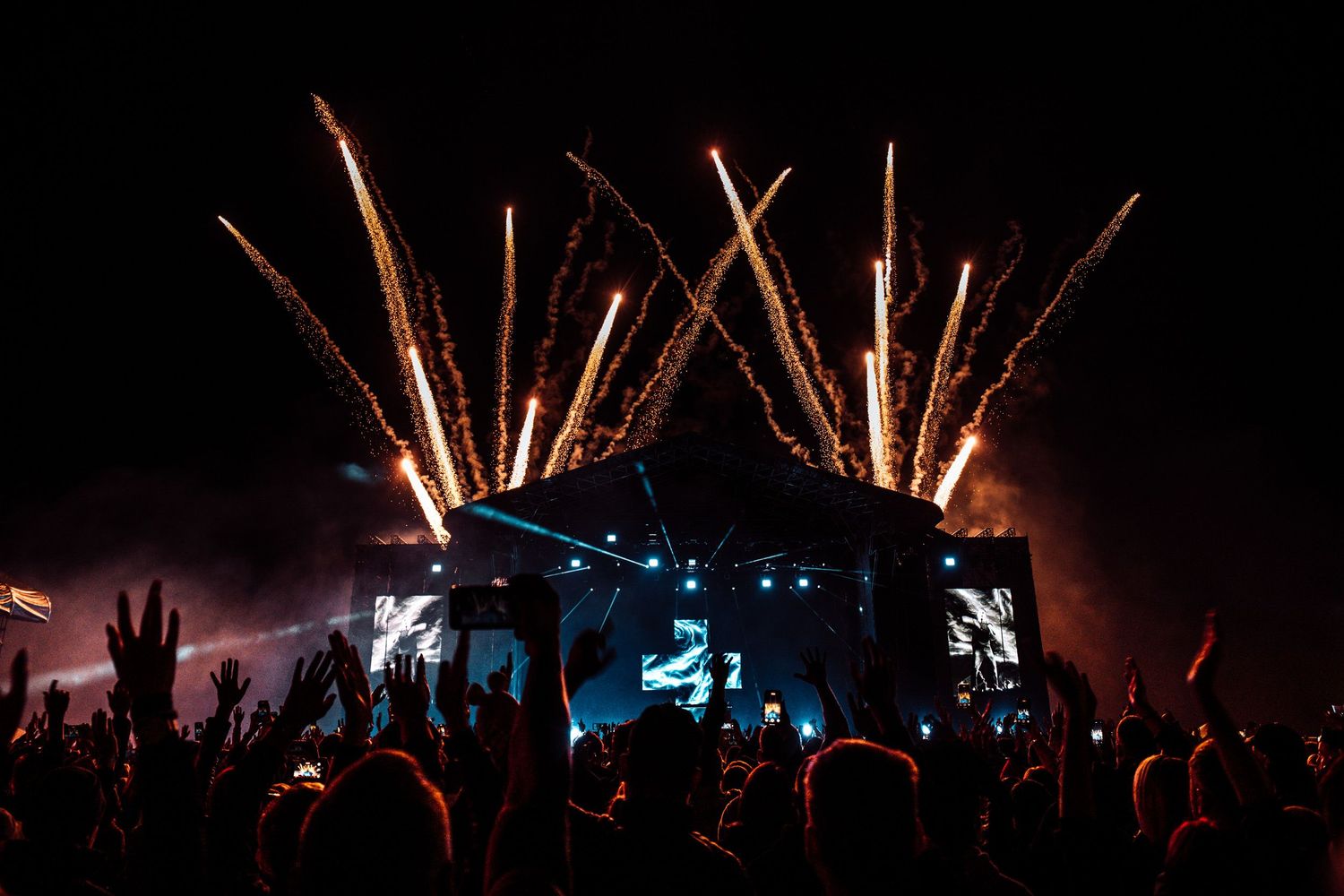 pyrotechnics, fireworks, Martin Garrix
