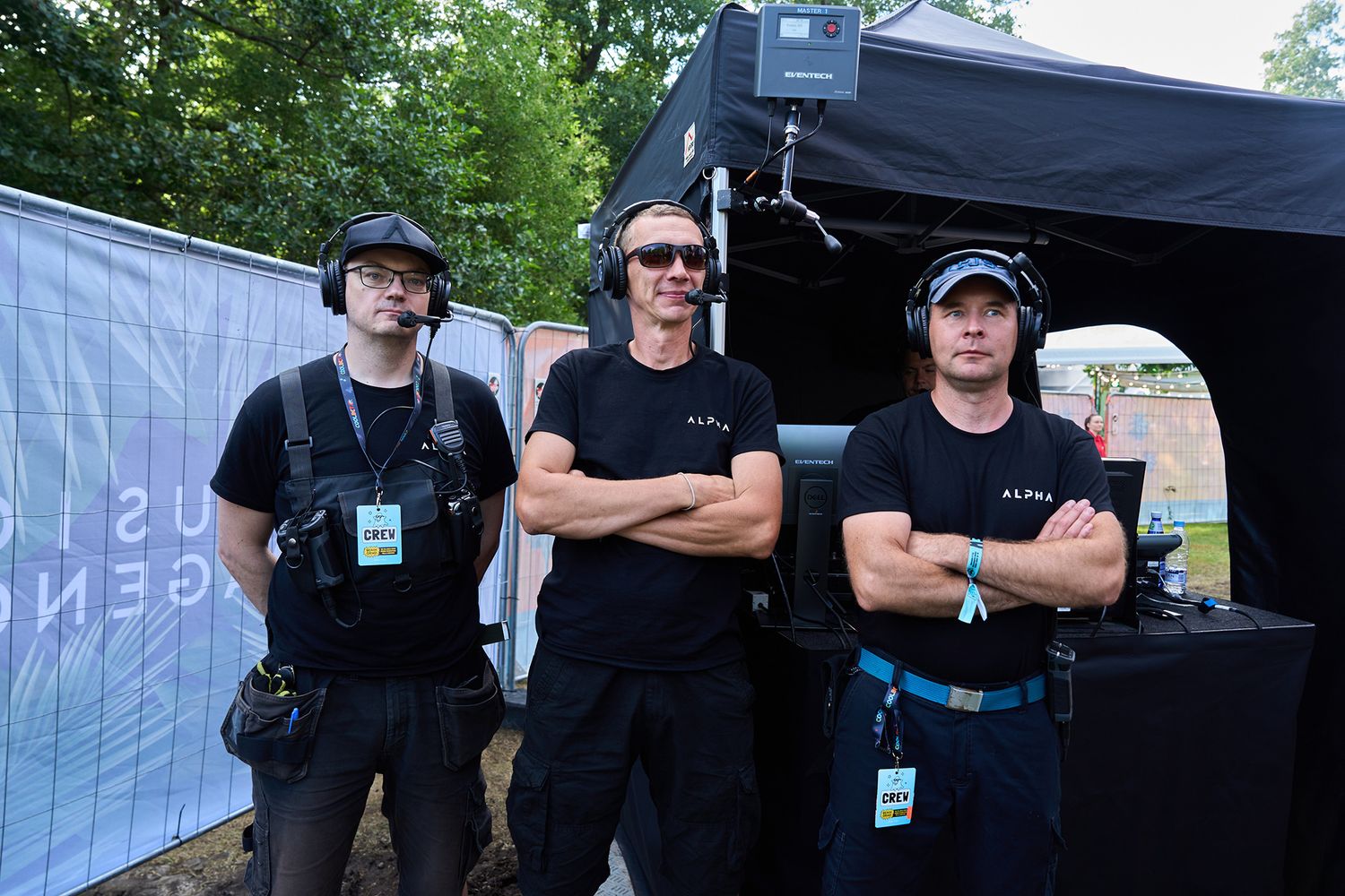 pyrotechnicians, SFX, Alpha FX crew