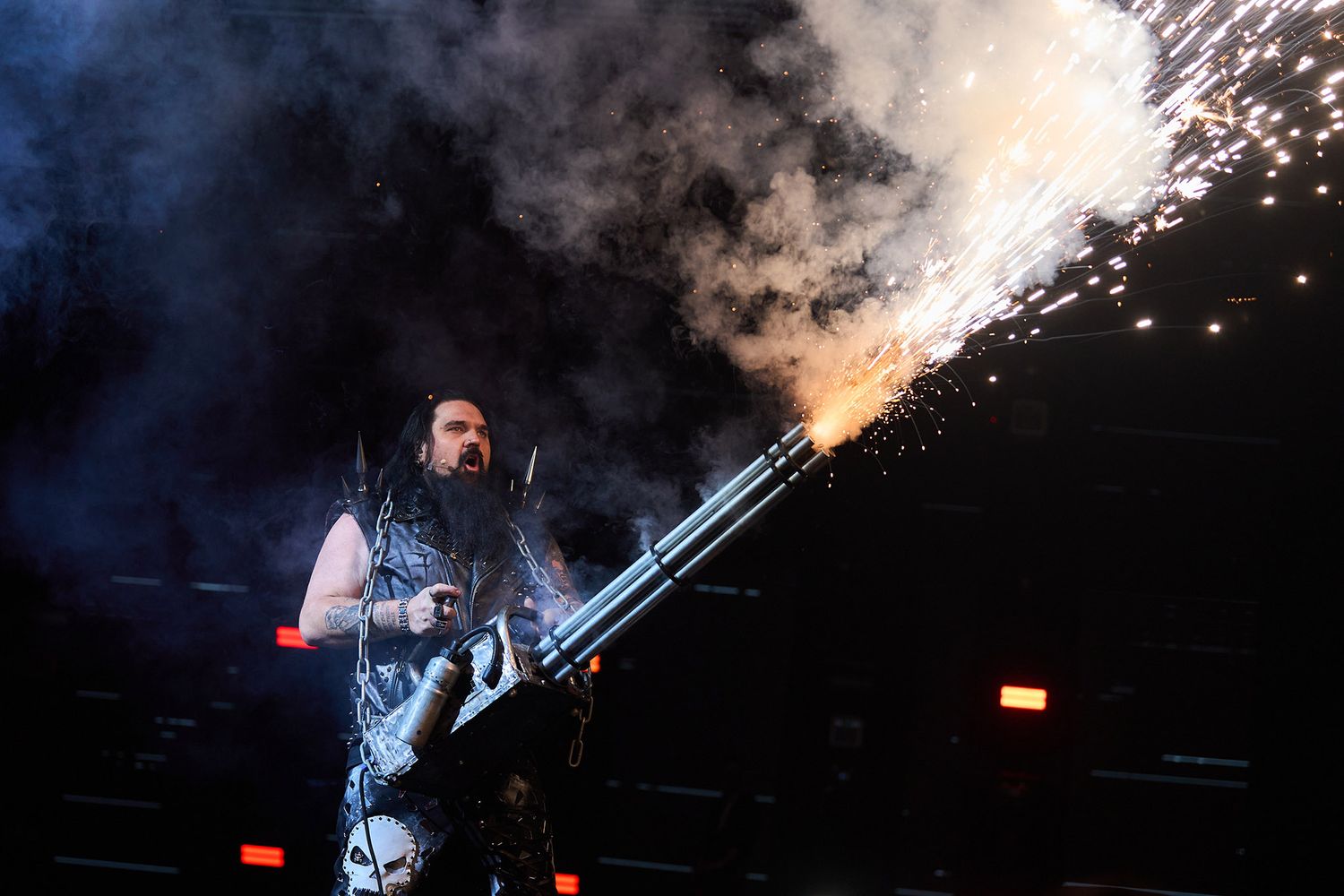 pyrotechnics, SFX, gun