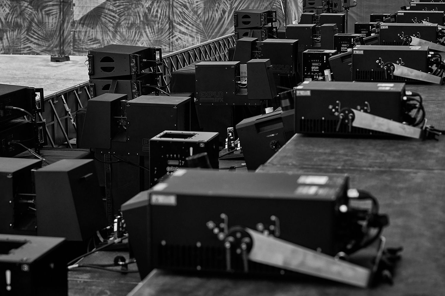 SFX equipment, lasers