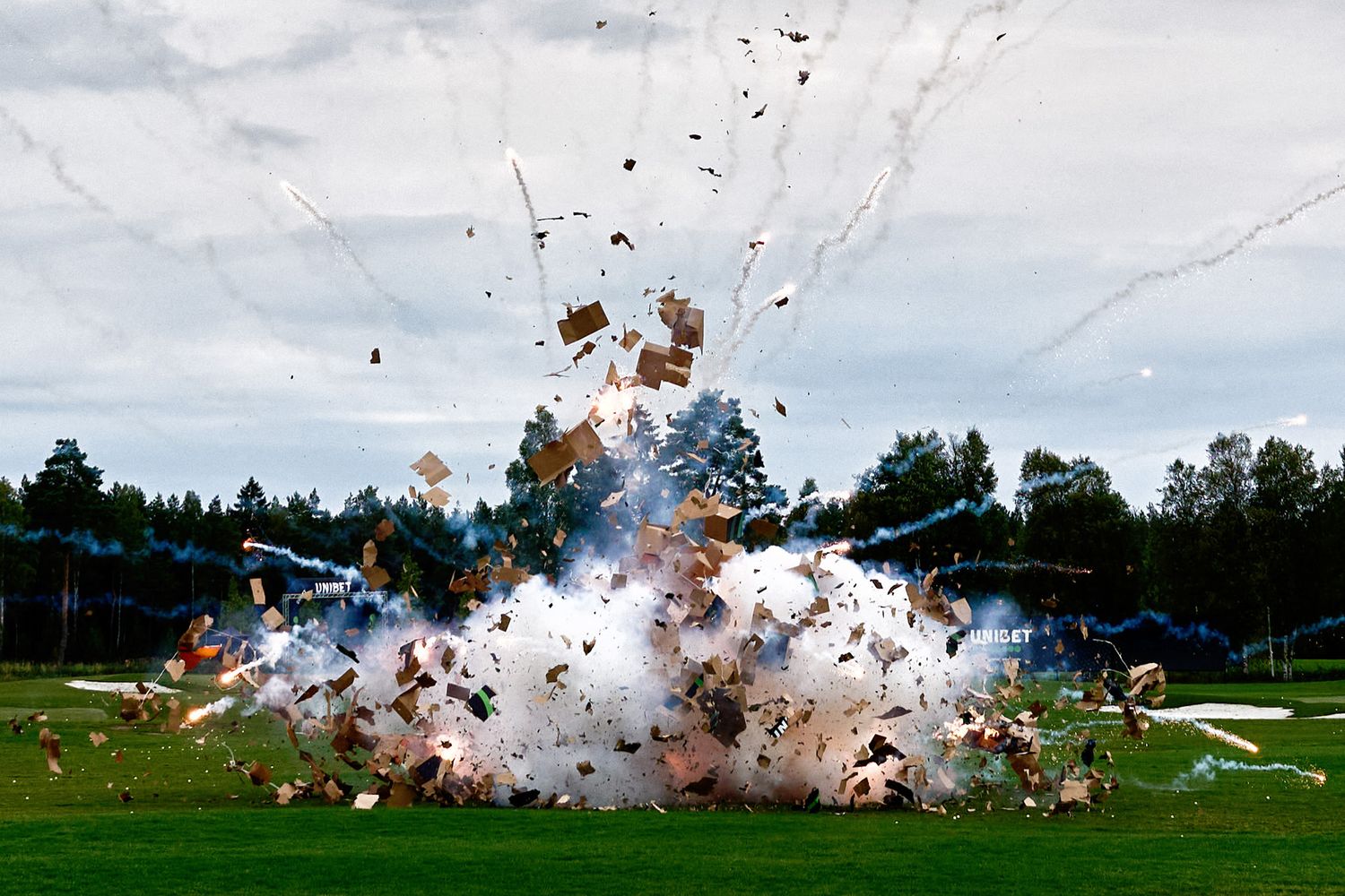 pyrotechnics, explosion