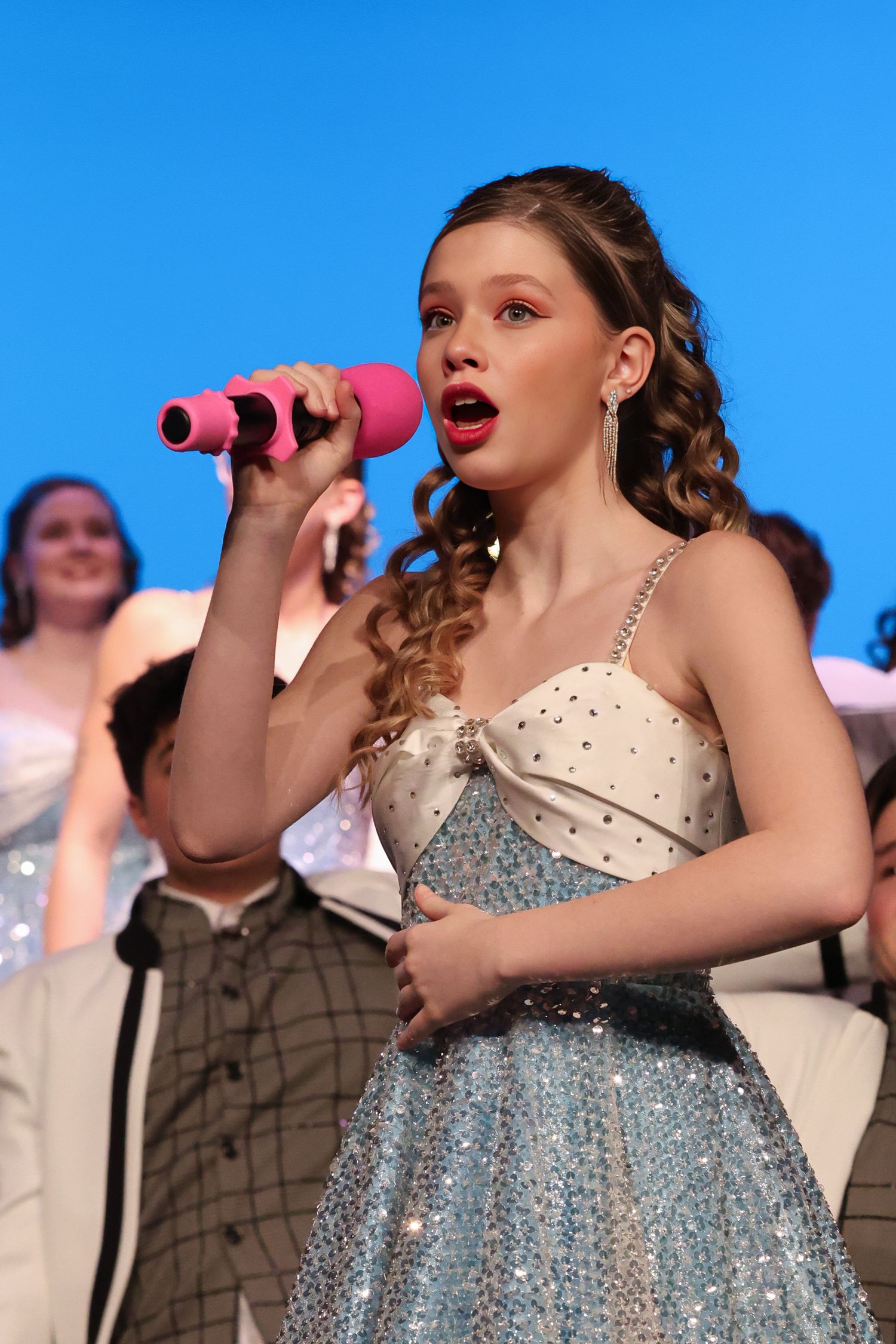 ATSC show choir member performing during South Titan Classic