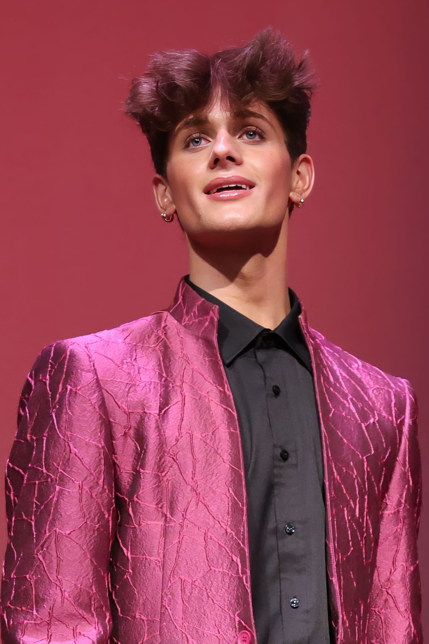 Gretna Revo show choir member performing during South Titan Classic