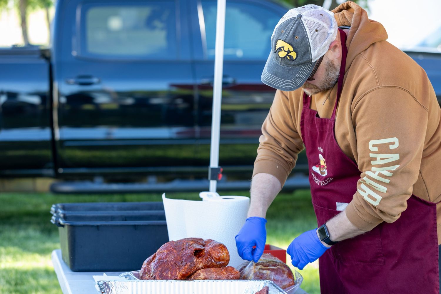 smoking pork during smoke your butt off bbq