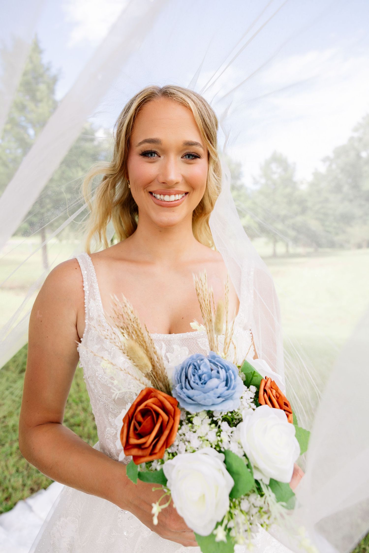 Bridal portrait by Alyson Williams Photography, a wedding photographer serving Amite and the Hammond LA area.