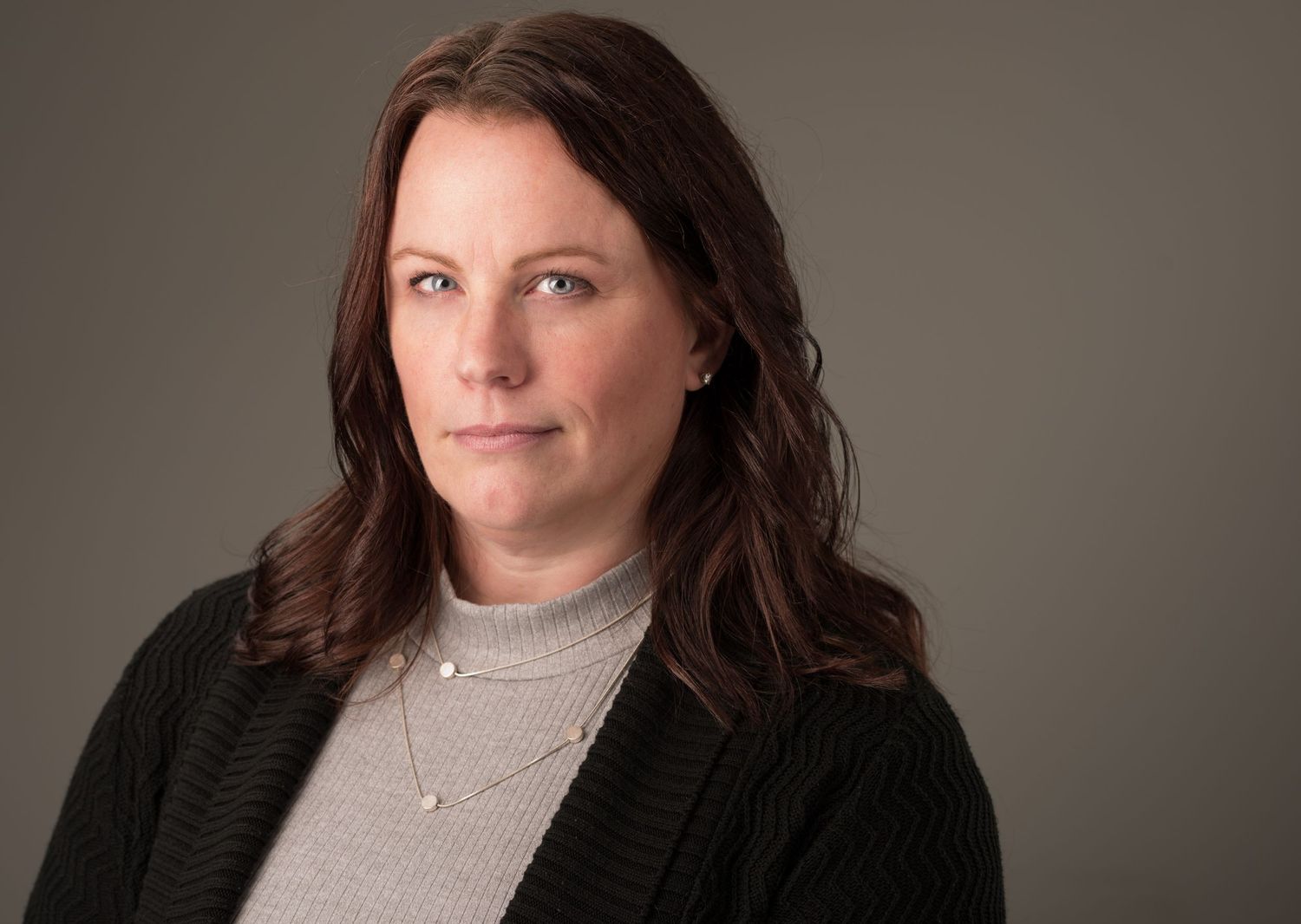 Modern LinkedIn headshot for young professional in Madison Wisconsin