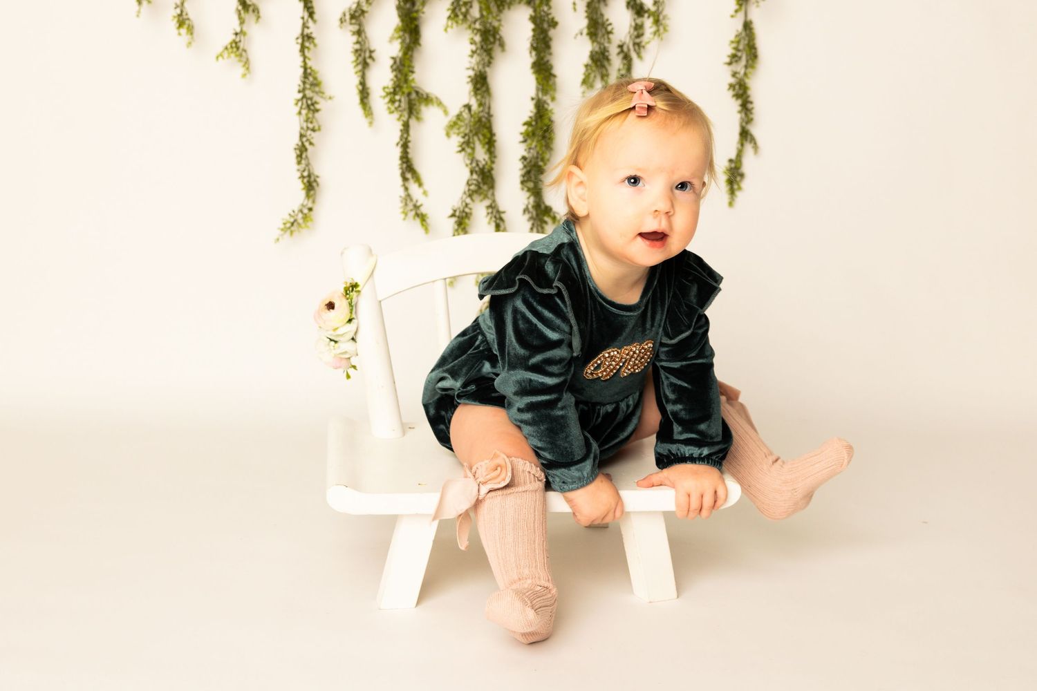 Milestone session at Ava Lauren photography's studio in Circleville, Ohio