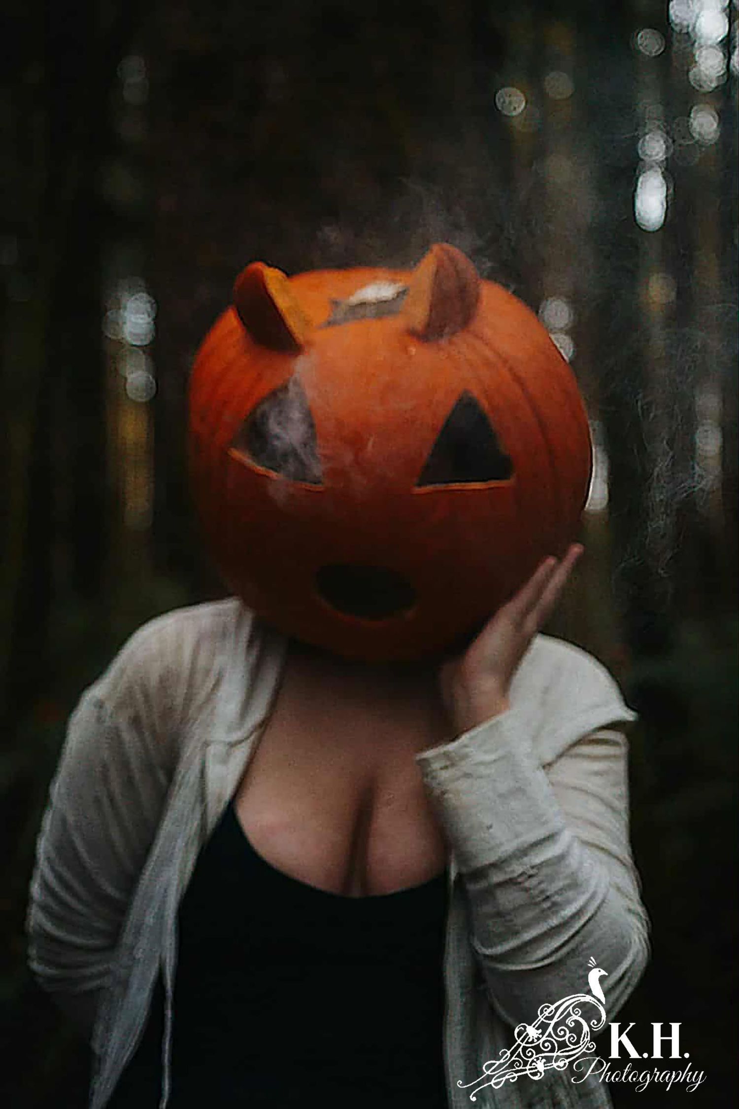 spooky photoshoot
