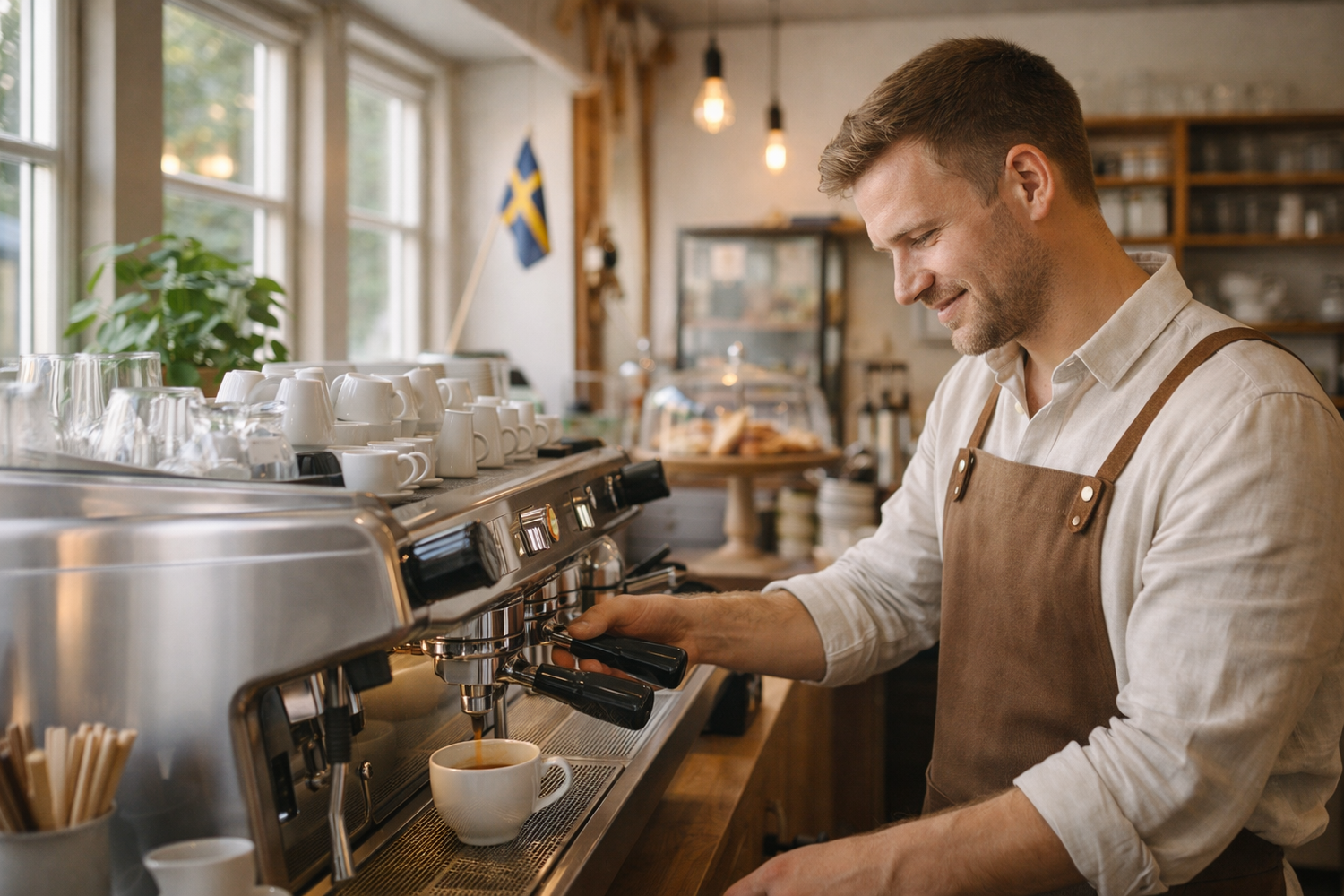 Företagsfotografering i Ed och Dalsland naturliga bilder på arbetsplatsen