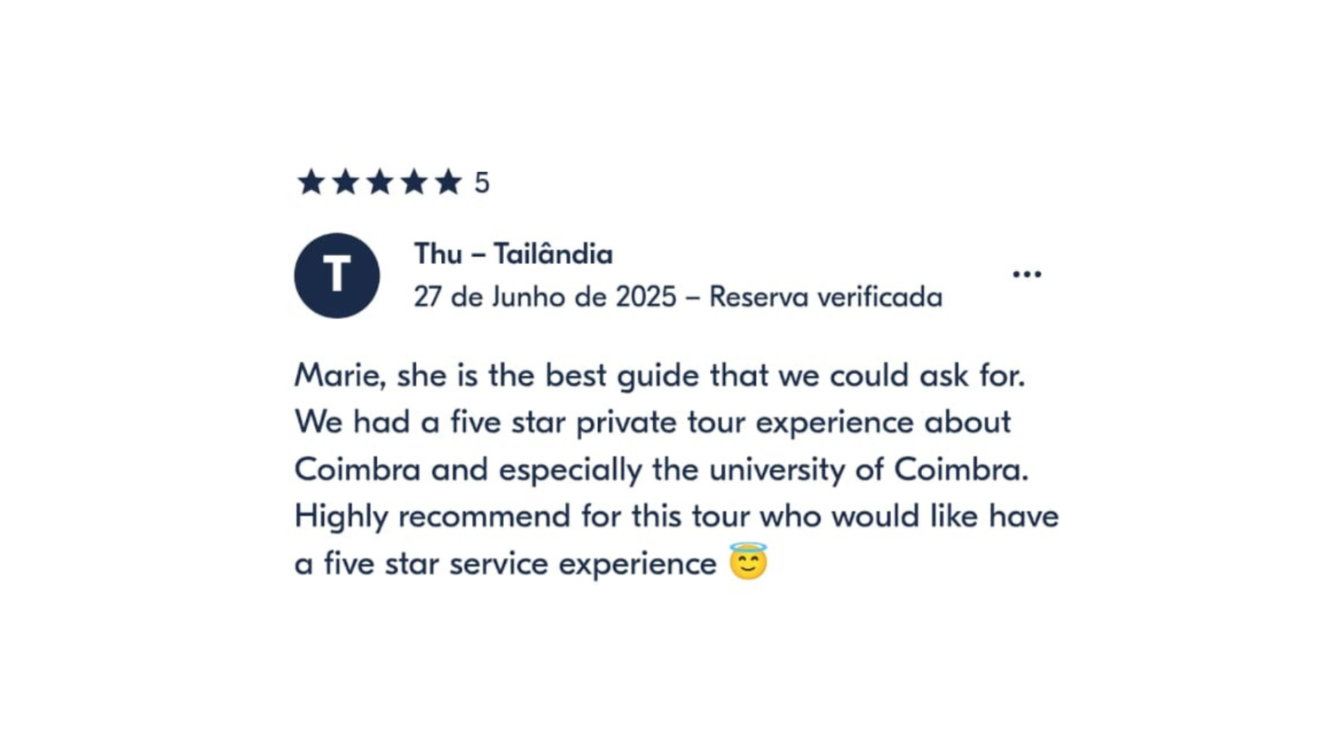 Sample of review