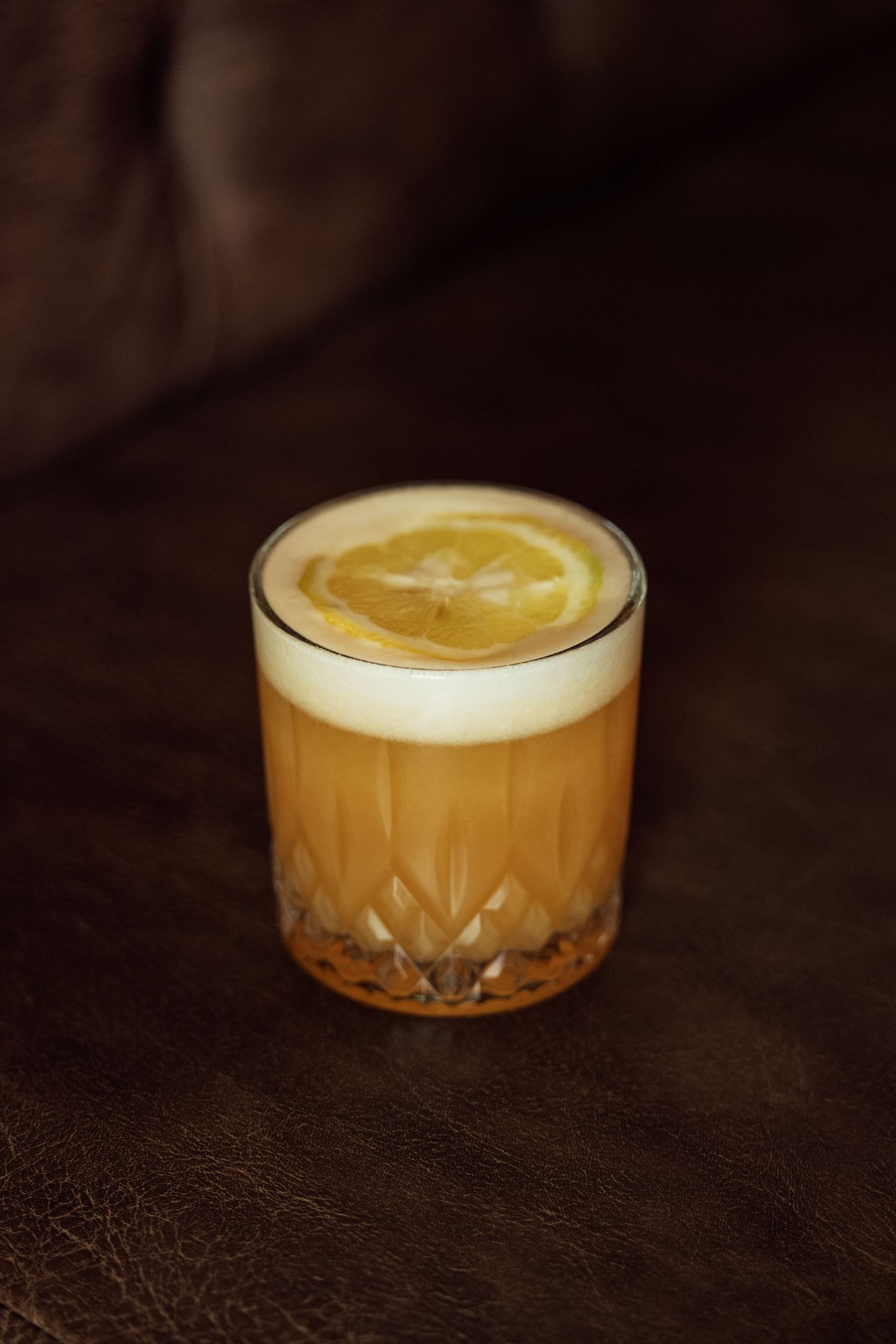 Cocktail préparé au restaurant Aux Envies à Saint-Rémy-de-Provence.