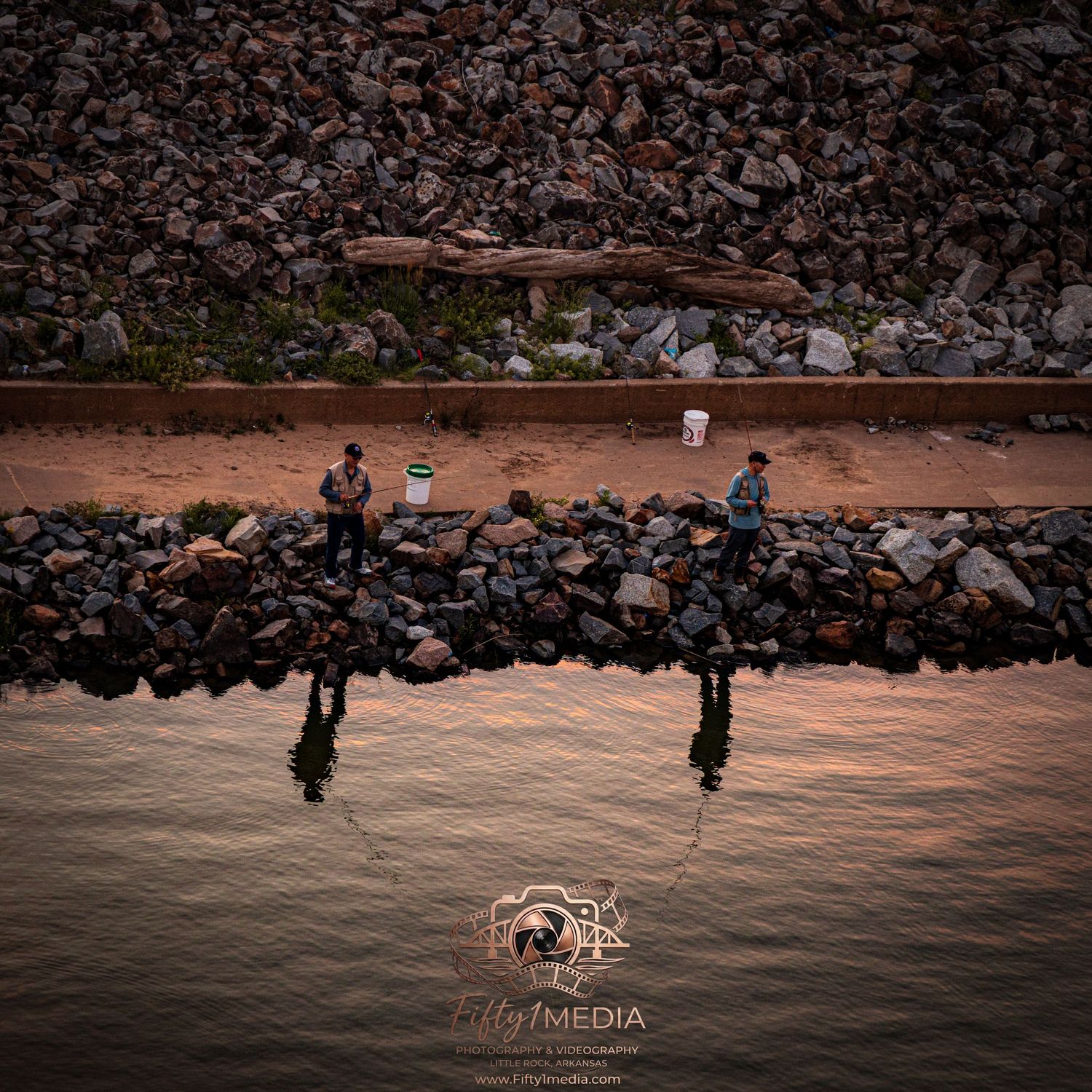 Wide outdoor landscape and nature photography in Arkansas captured by Fifty1Media.