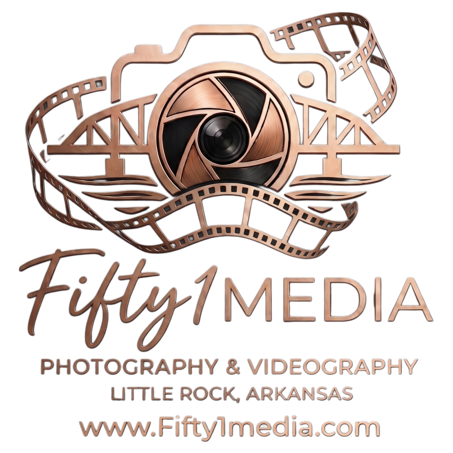 Fifty1Media Little Rock local photography and videography logo.