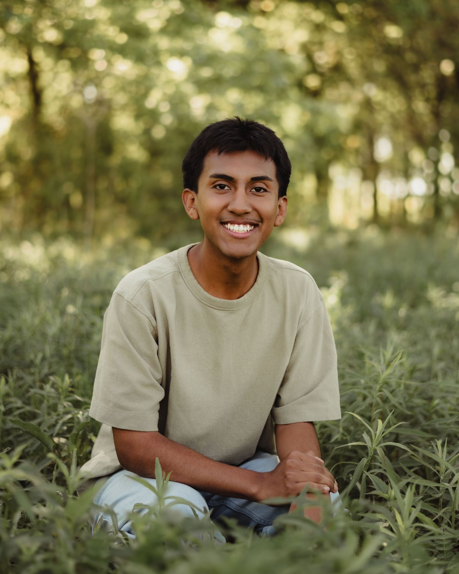 High school senior portrait by a senior photographer in Lafayette, Indiana capturing confidence, personality, and graduation memories