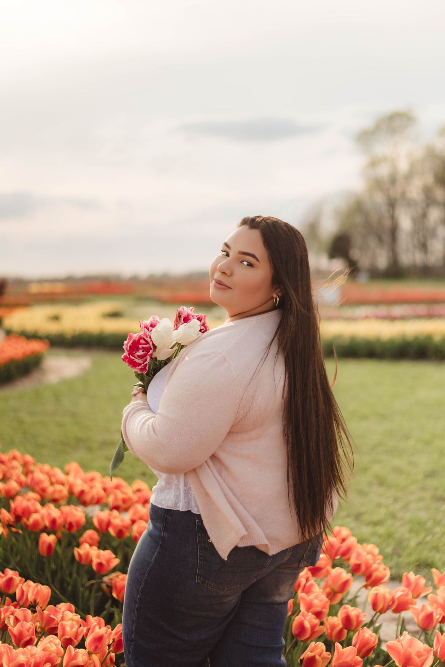 High school senior portrait by a senior photographer in Lafayette, Indiana capturing confidence, personality, and graduation memories