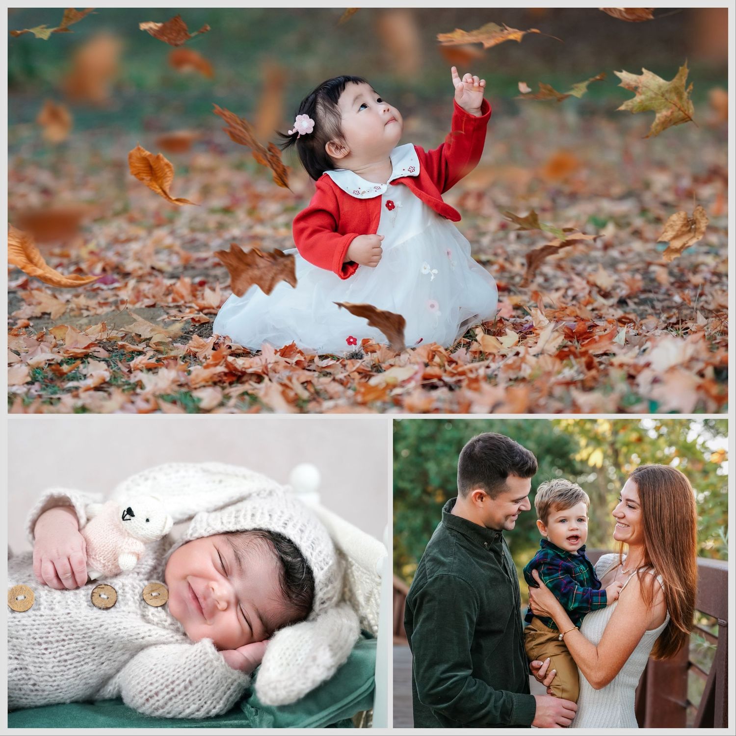 Photo gallery website screenshot.