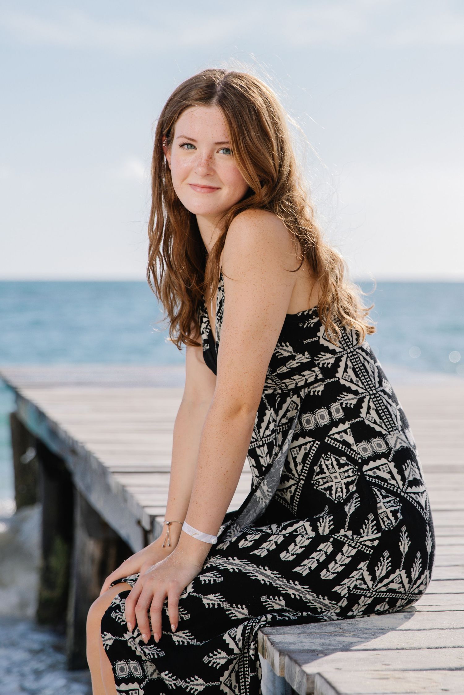 Riviera Maya photographer specializing in beach portrait sessions for women.