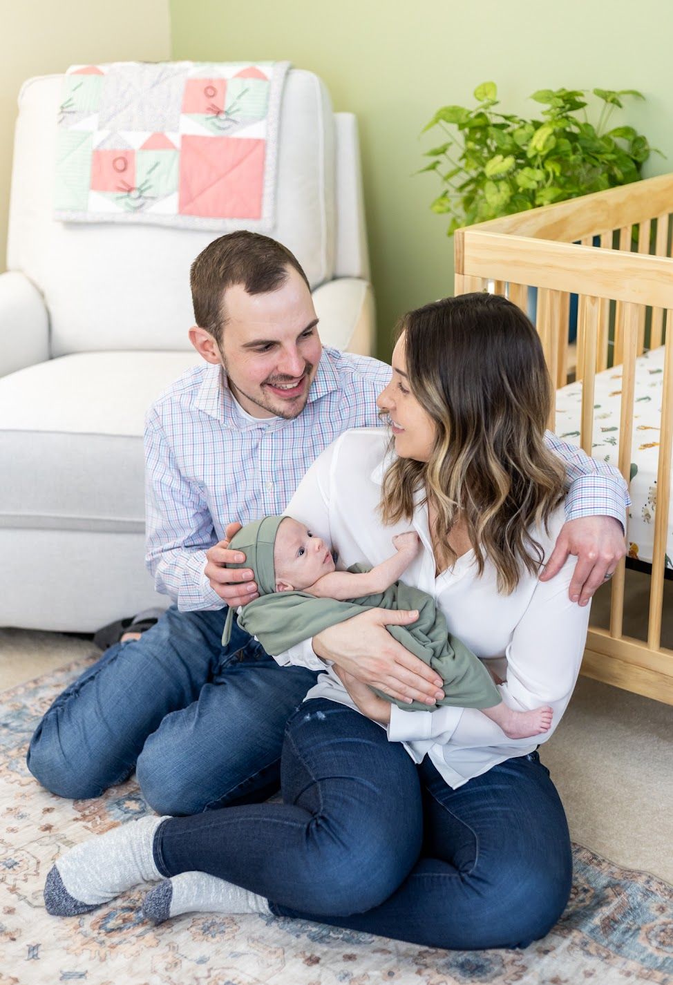 Cincinnati/ Northern Kentucky newborn lifestyle photo session