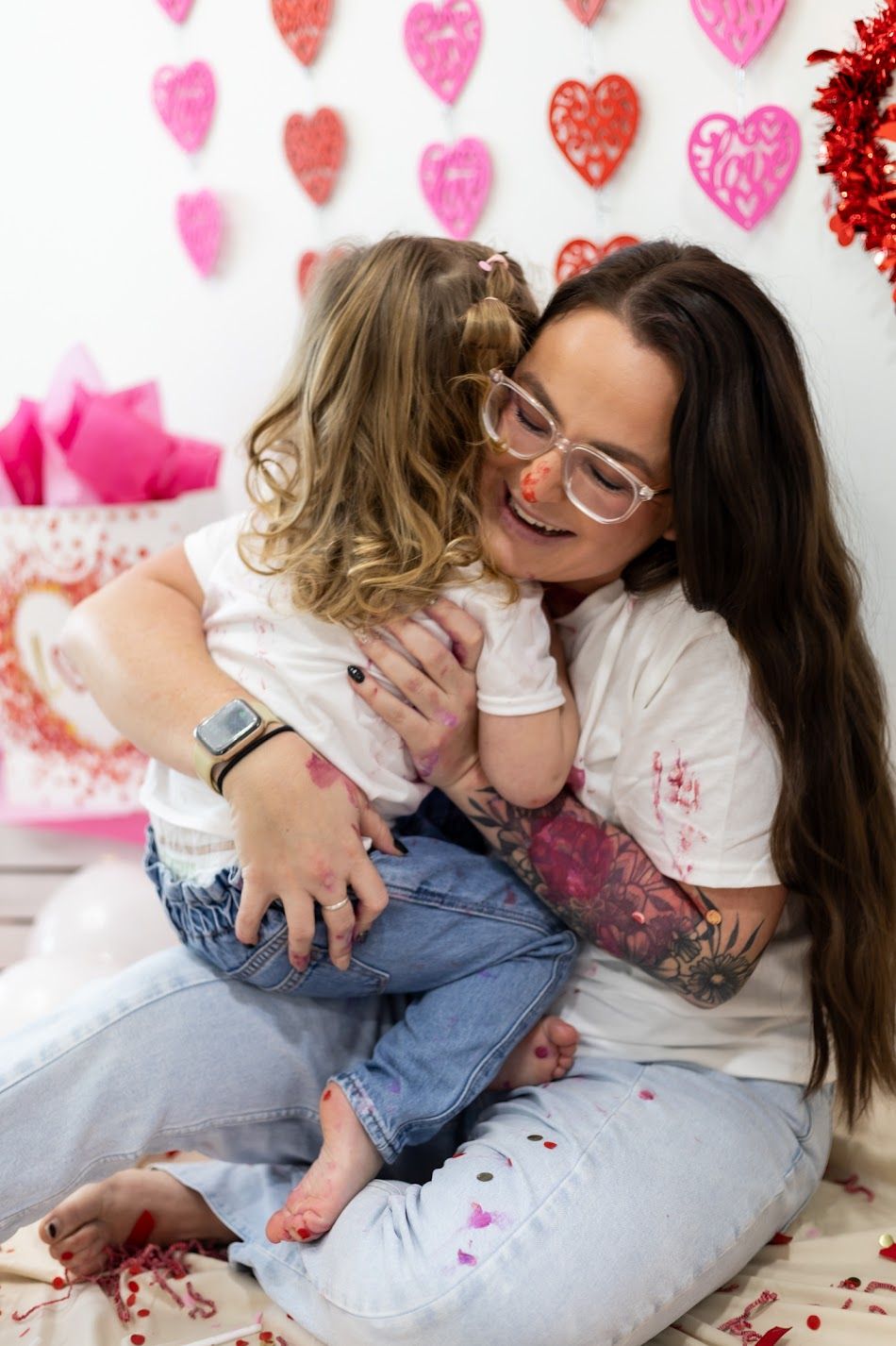 Cincinnati/ Northern Kentucky family Valentine's mini session