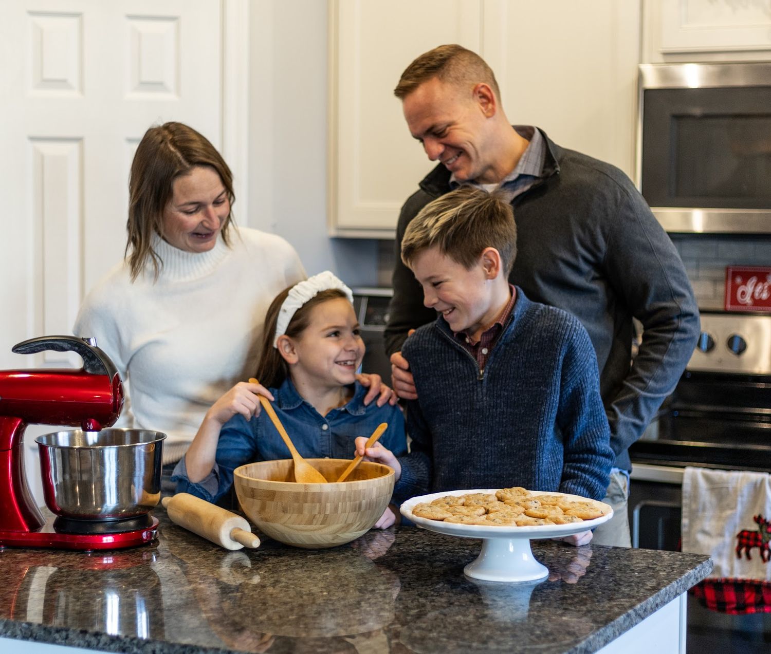 Cincinnati/ Northern Kentucky family Christmas mini session