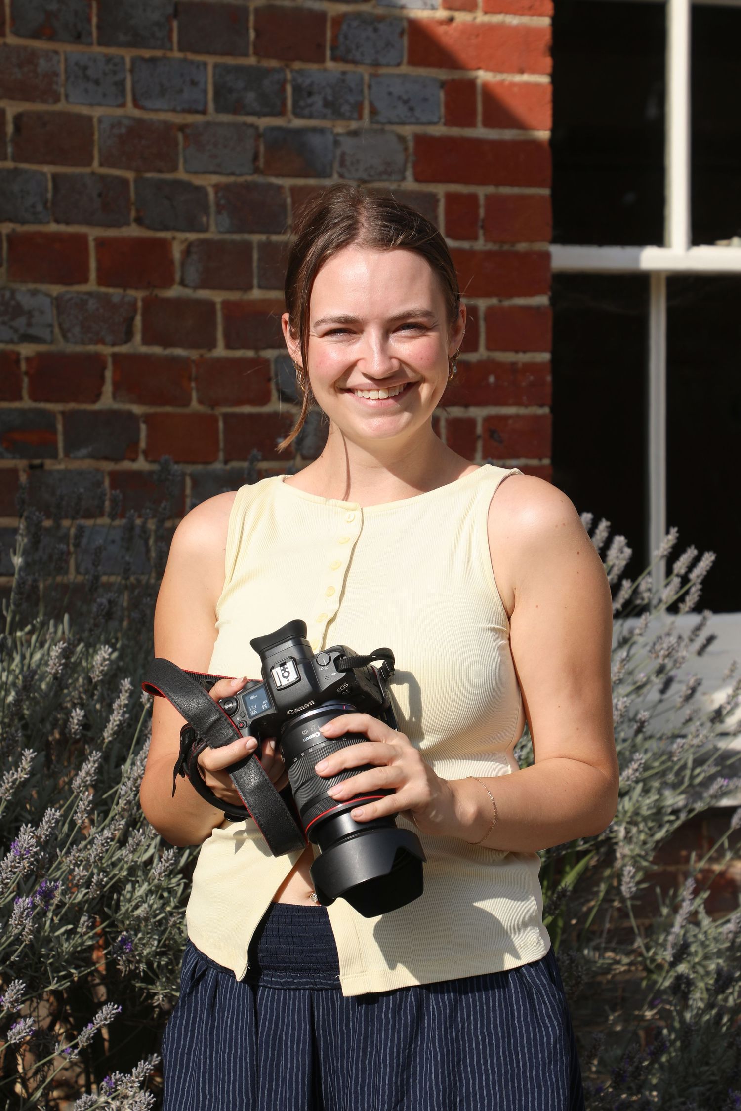 Lucy Jade with her camera