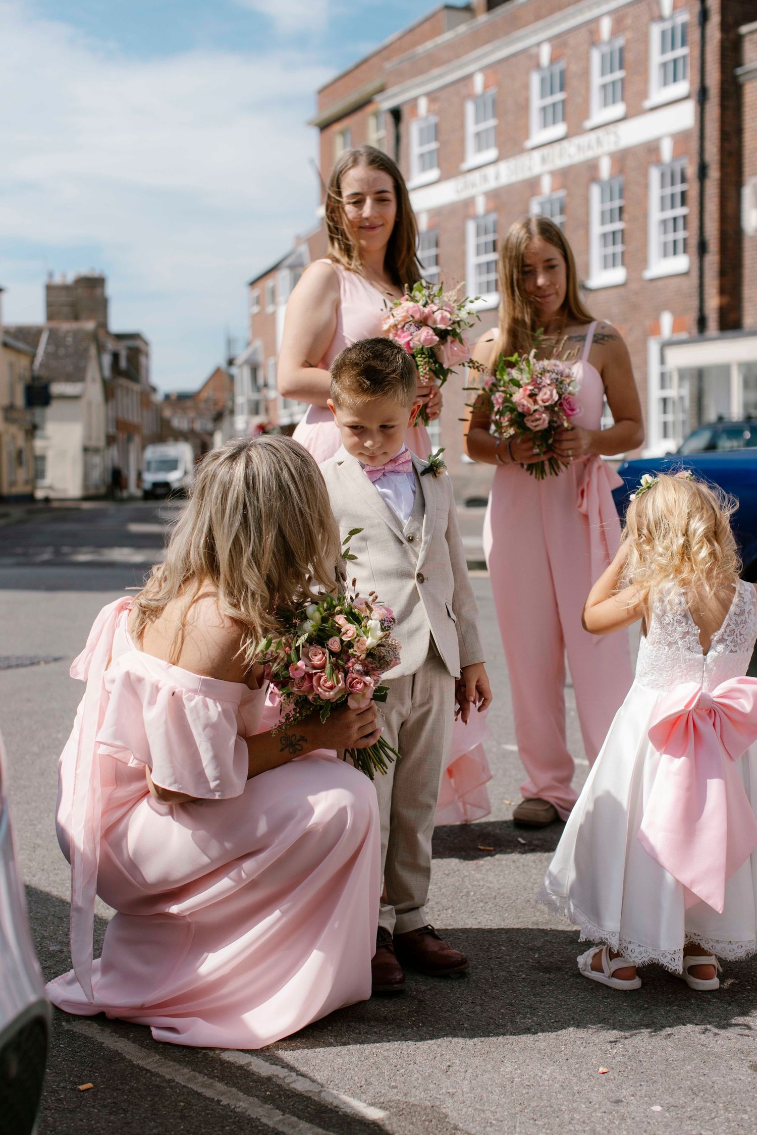 bridal party the poole Guild hall