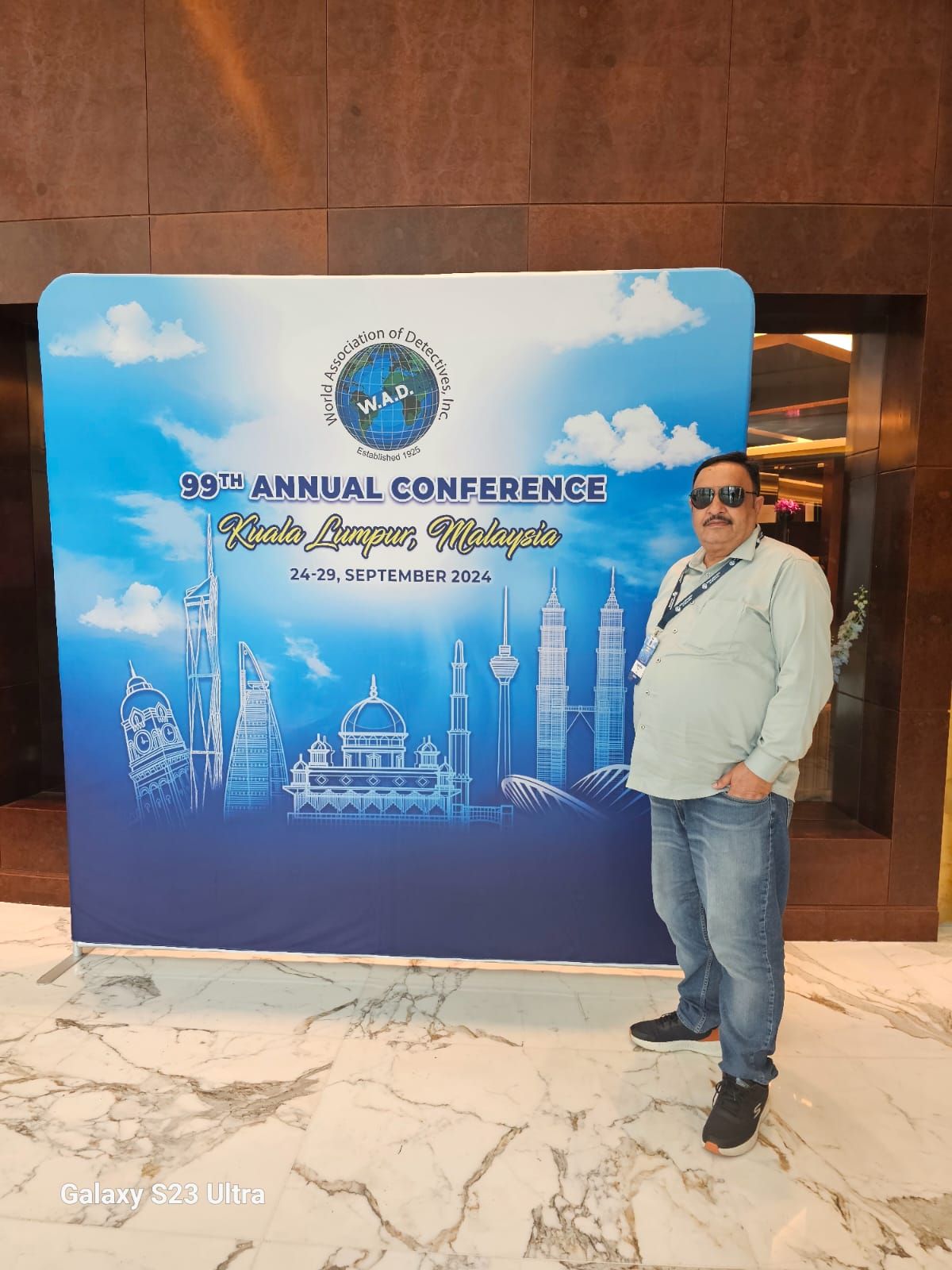Attending the 99th annual conference in Malaysia