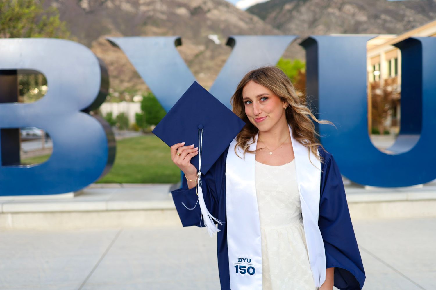 Graduation photos in Provo, Utah (Utah County & Salt Lake County).