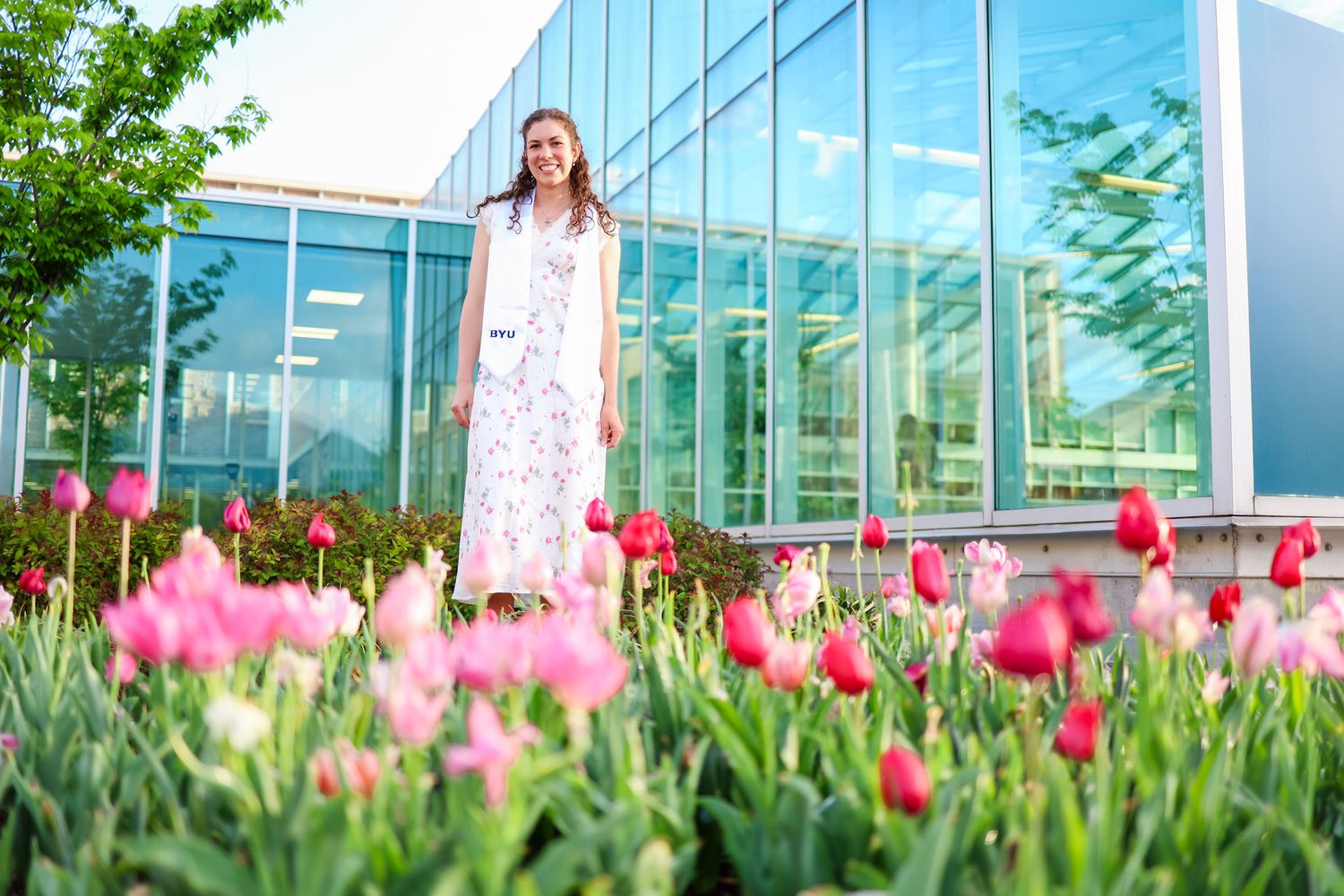 Graduation photos in Provo, Utah (Utah County & Salt Lake County).