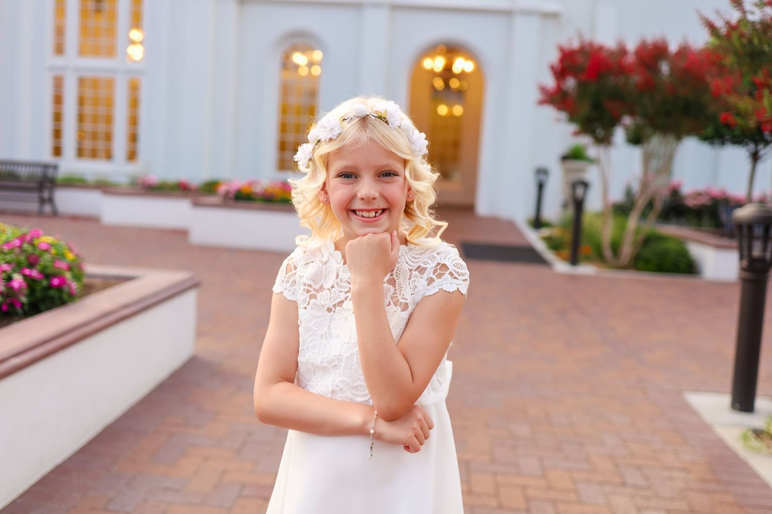 Baptism photo shoot in St. George, Utah County and Salt Lake County.