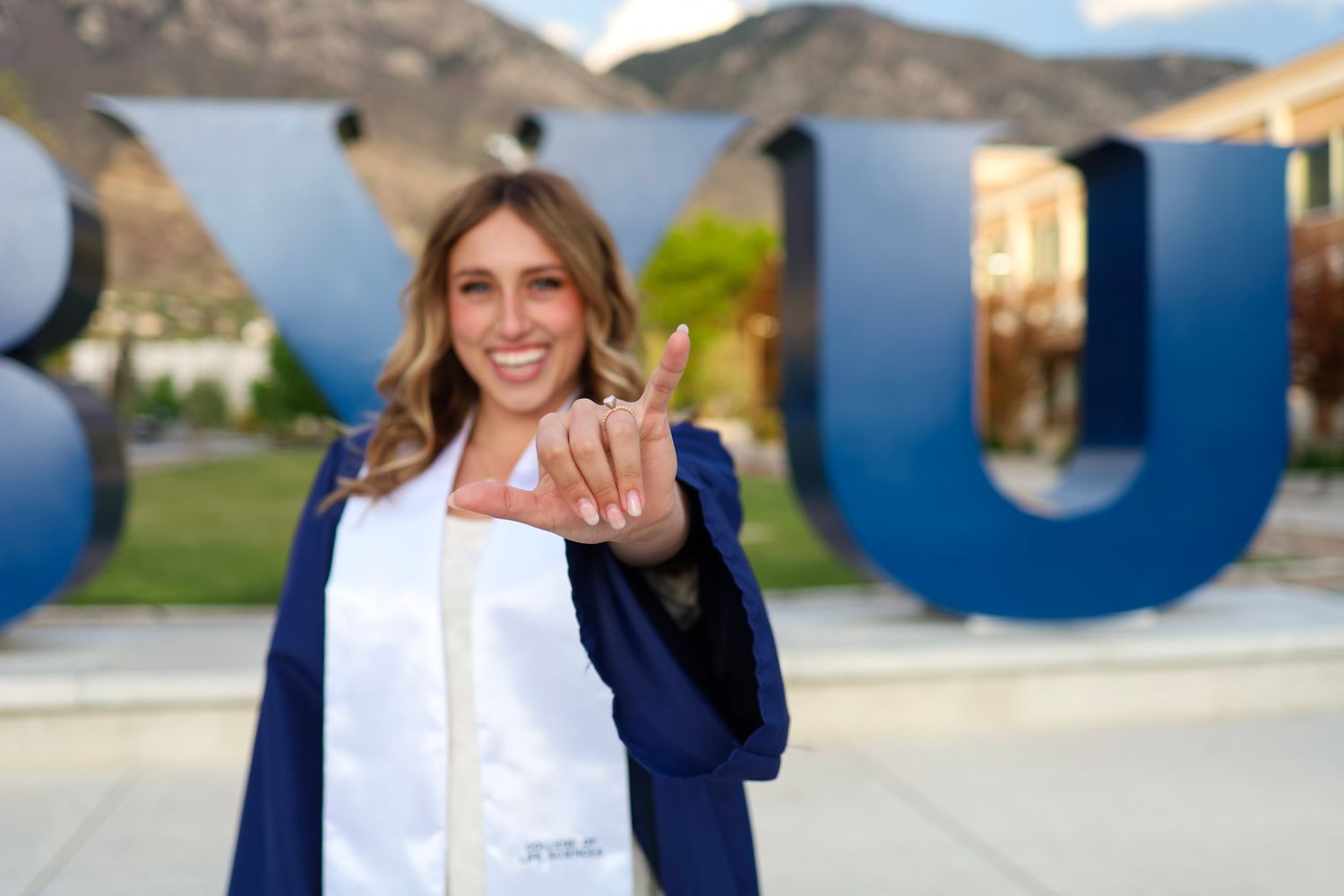 Graduation photos in Provo, Utah (Utah County & Salt Lake County).