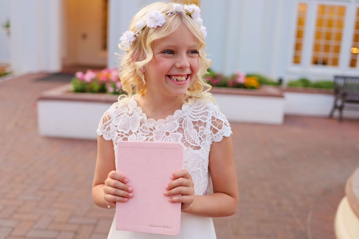 Baptism photo shoot in St. George, Utah County and Salt Lake County.