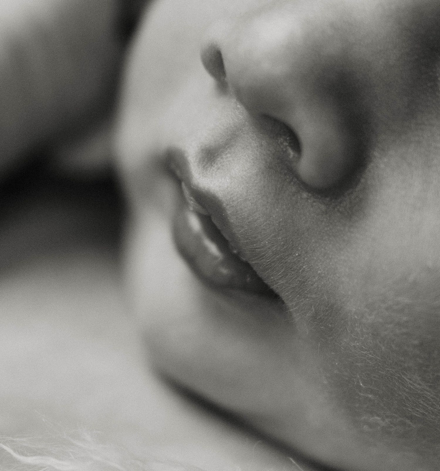 Detailed photos of a baby during his newborn session in Warrensburg, MO